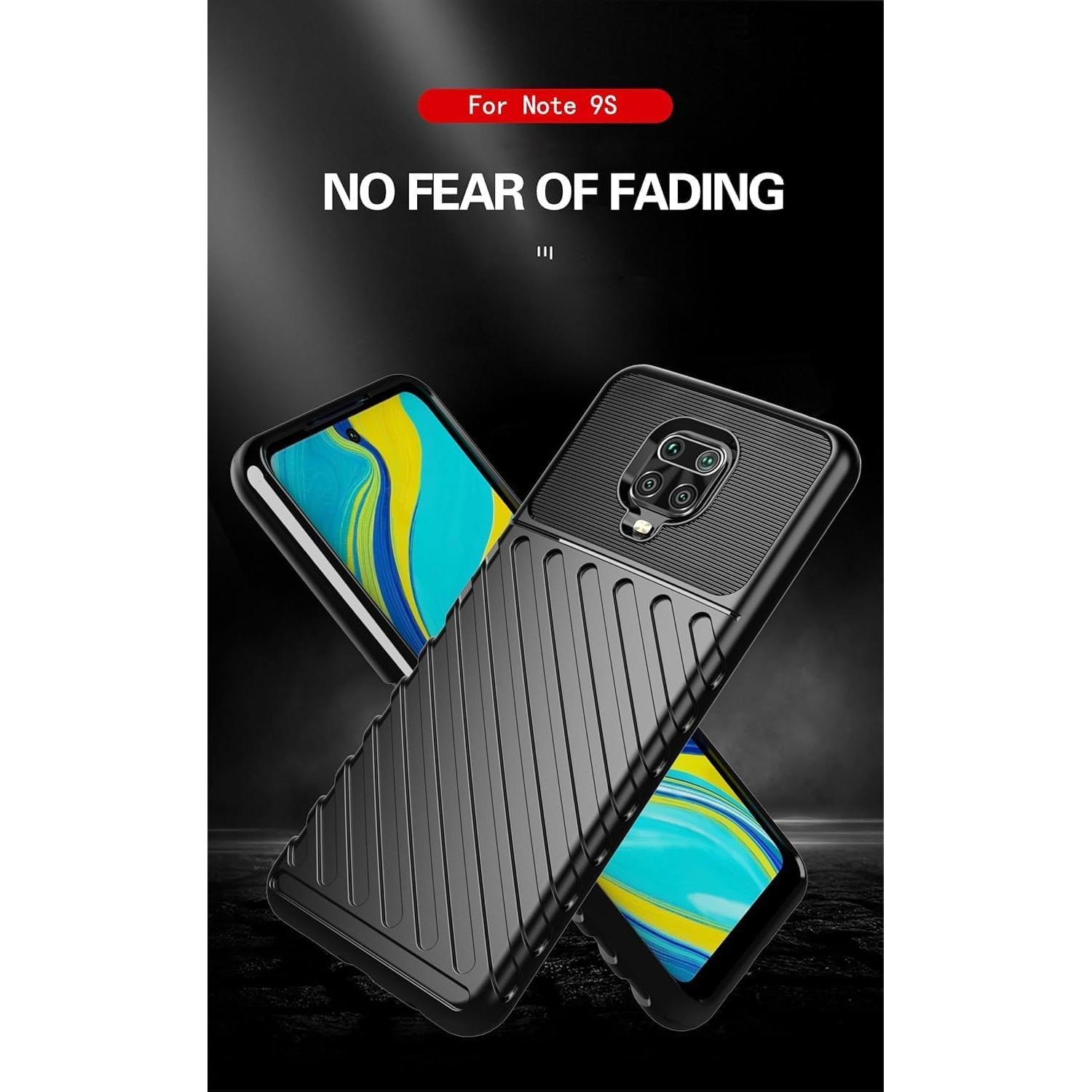 Funda TPU Antigolpes para Xiaomi Redmi Note 9 Pro Max Negra