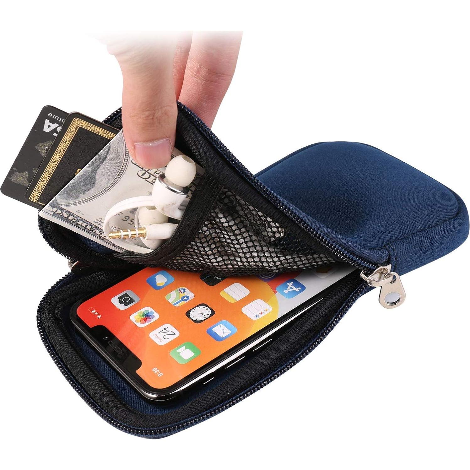 Funda de Neopreno YICHEEY para Teléfono Azul Mediana