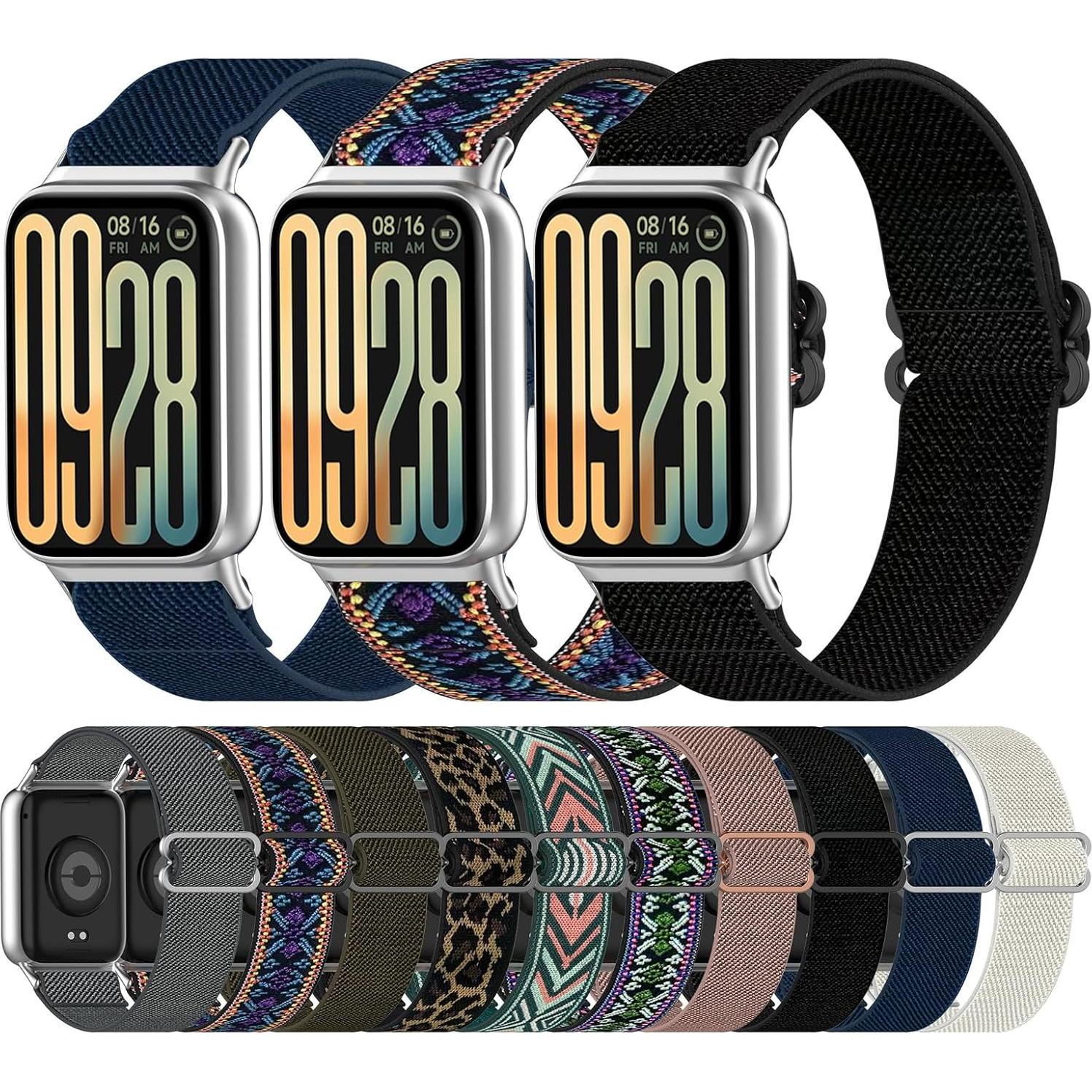 Correa de Reemplazo Nylon MOTONG para Xiaomi Smart Band 9/8 Pro