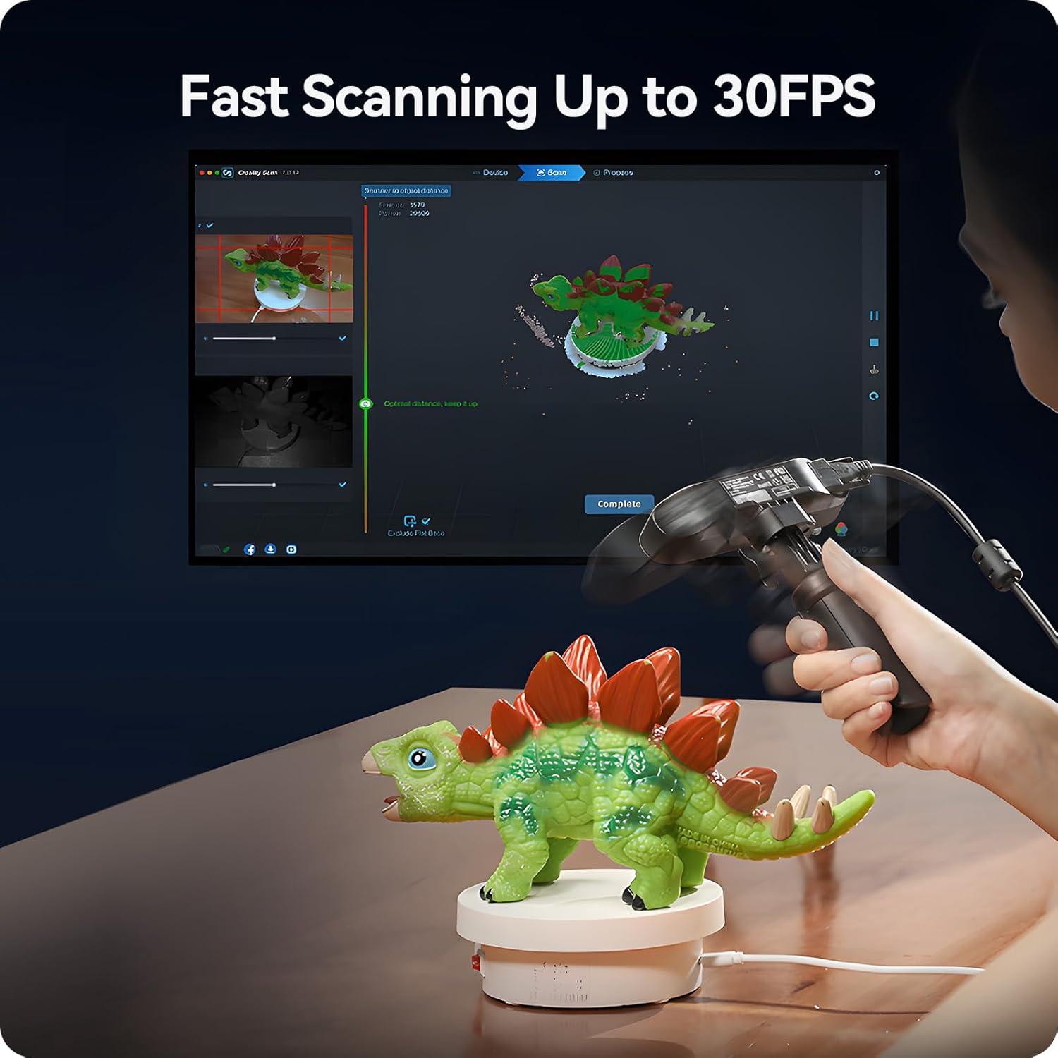 Escáner 3D Creality Ferret Pro, precisión 0.1mm, 30FPS