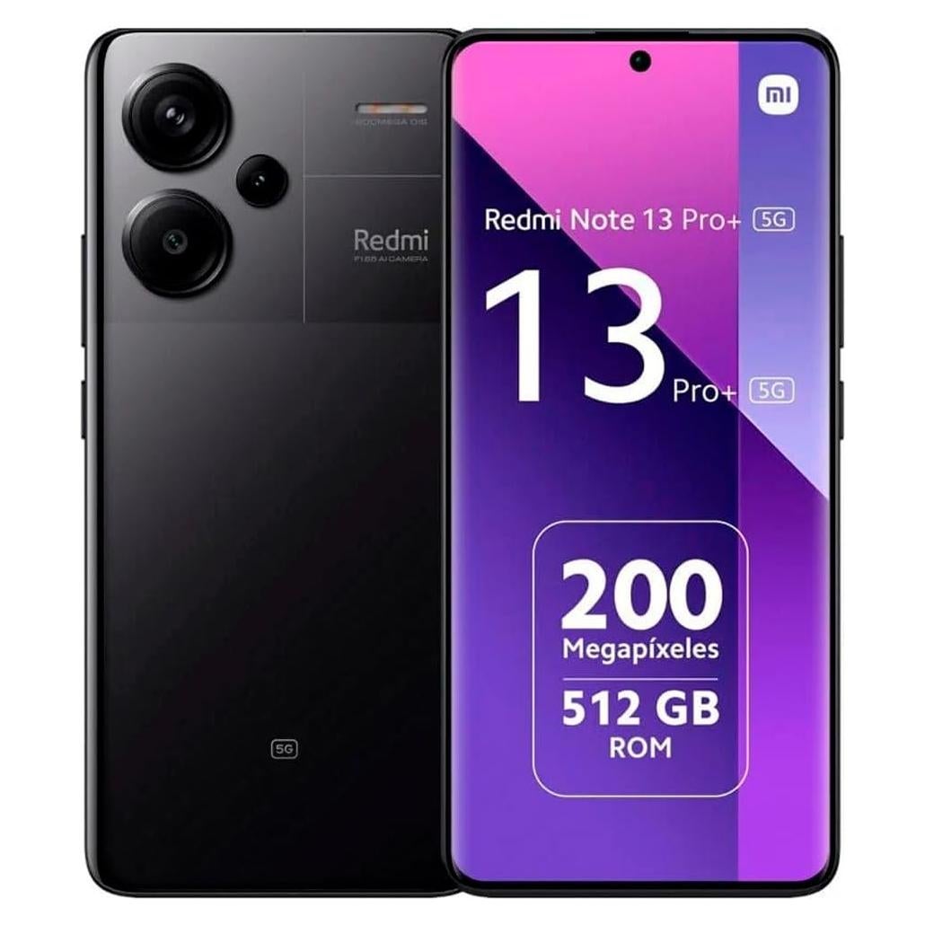 Xiaomi Redmi Note 13 Pro+ 5G 512GB 12GB Negro Medianoche