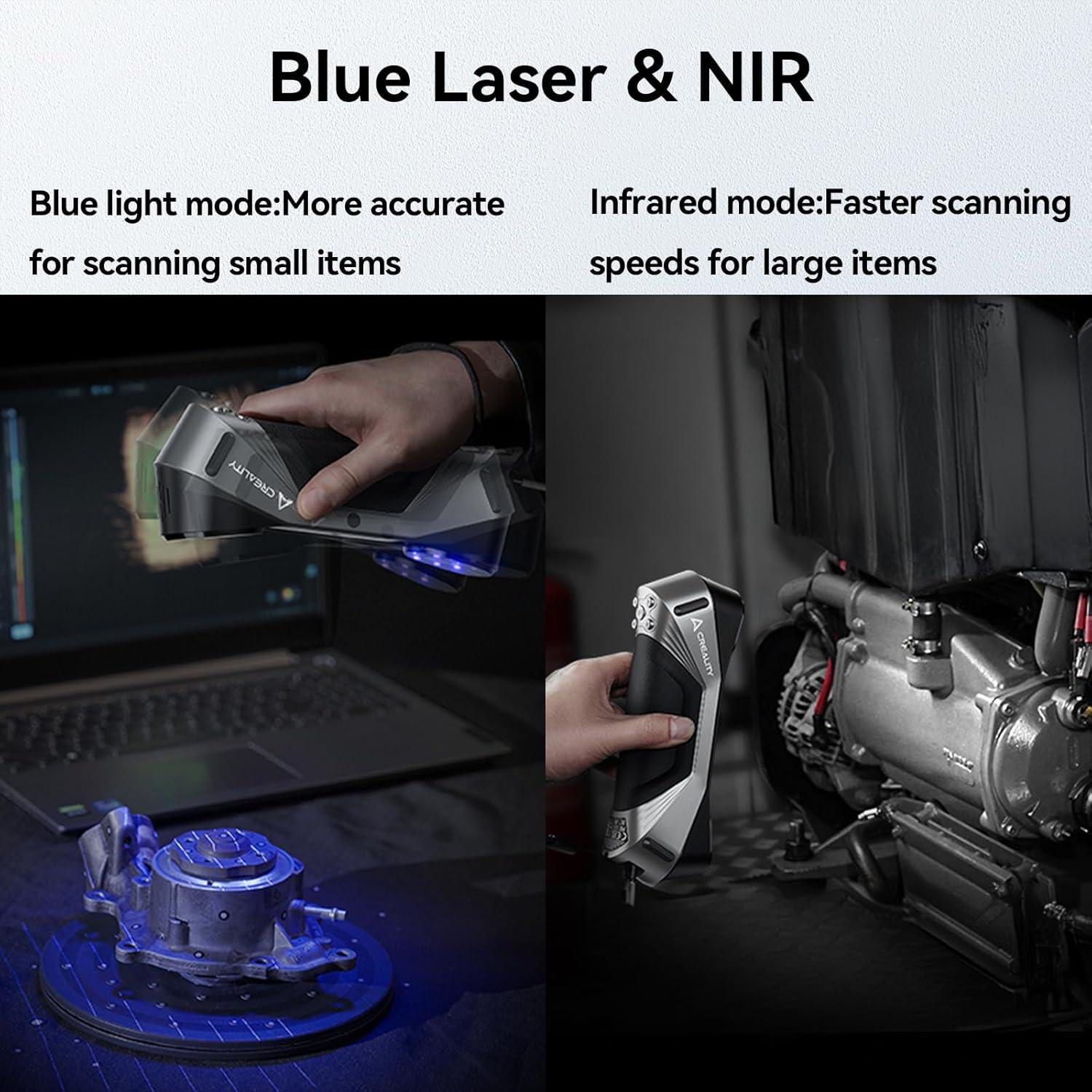 Escáner 3D Creality CR-Scan Raptor con Puente de Escaneo