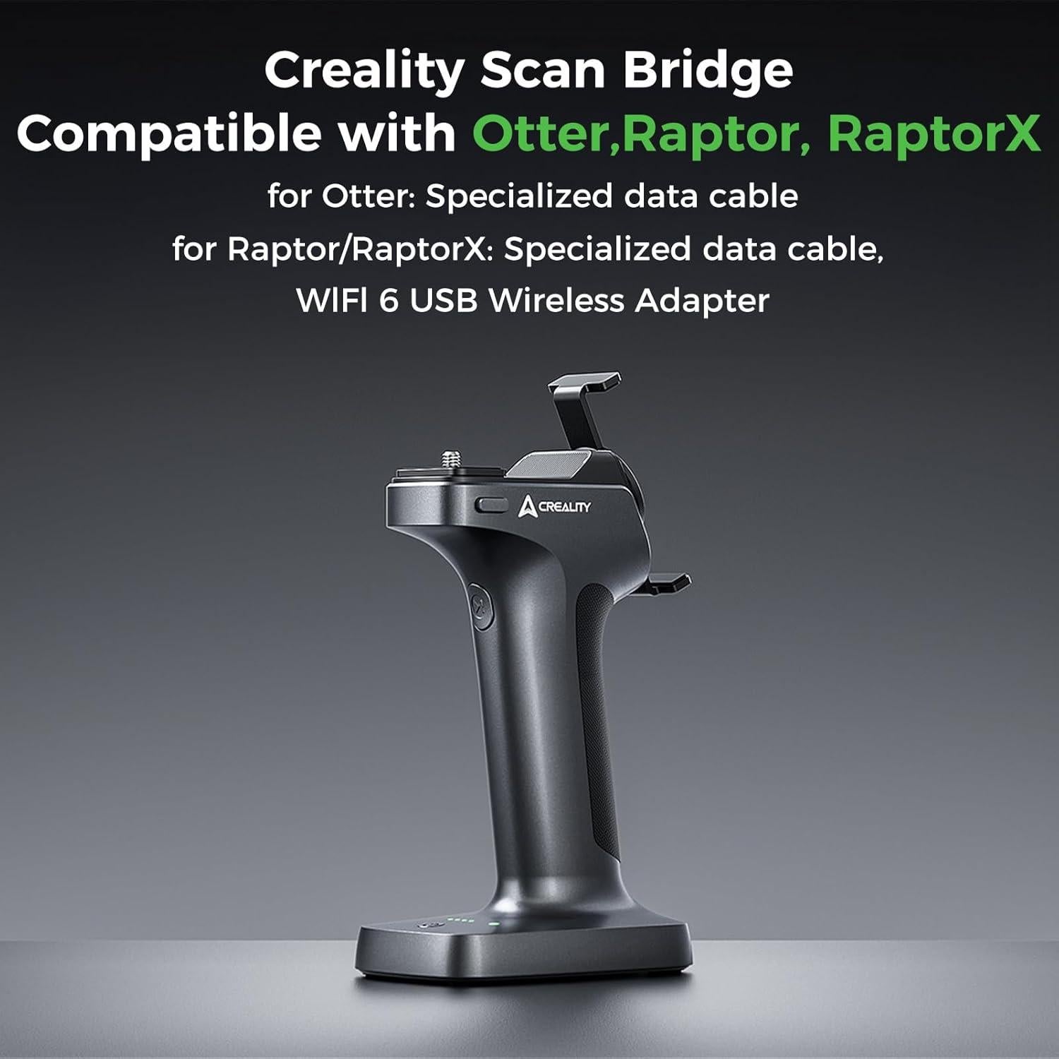 Escáner 3D Creality CR-Scan Raptor con Puente de Escaneo