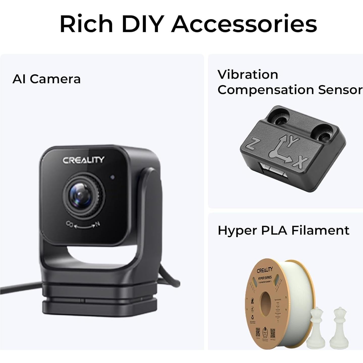 Impresora 3D Creality Ender 3 V3 KE, 250x220x220mm, 300°C