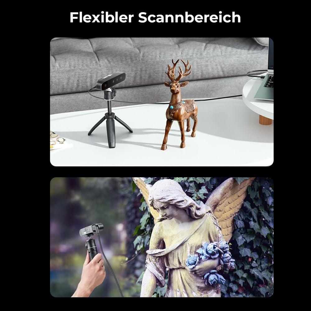 Escáner 3D Creality CR-Ferret SE, Alta Precisión 0.1mm, Color 24-bit