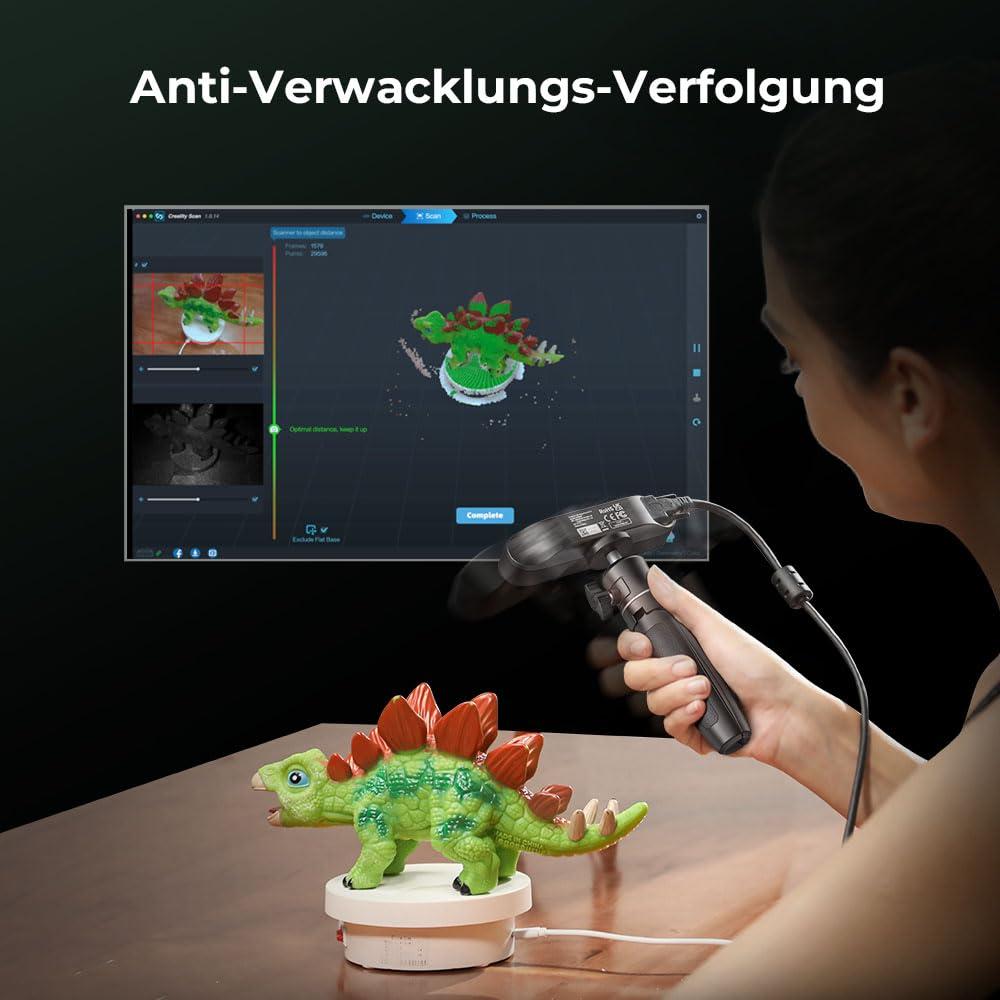 Escáner 3D Creality CR-Ferret SE, Alta Precisión 0.1mm, Color 24-bit