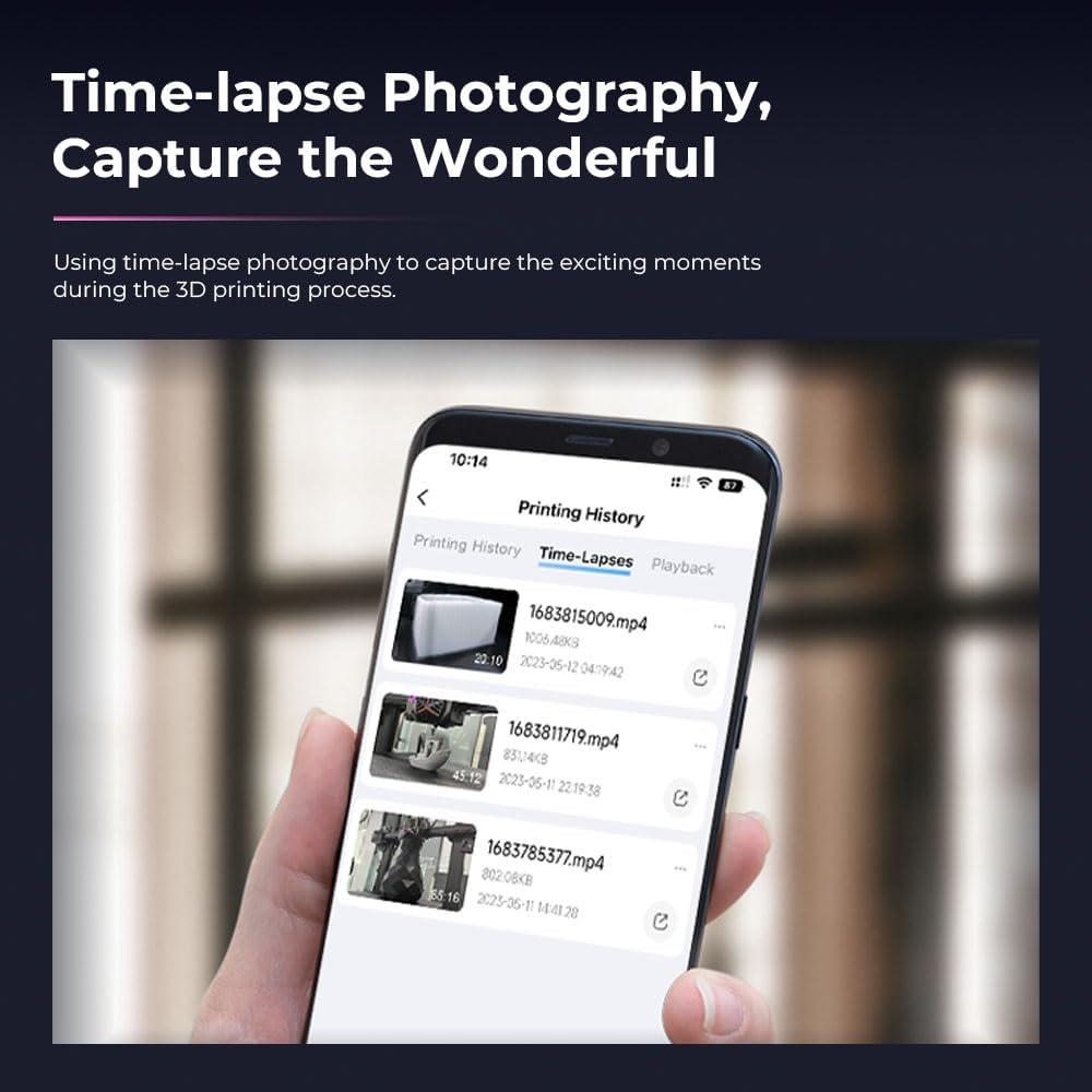 Cámara Nebula Creality para Impresora 3D Monitoreo HD