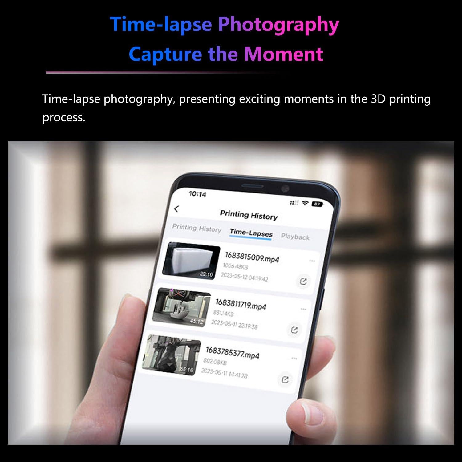 Cámara Nebula Creality para Impresoras 3D - Monitoreo y Time-Lapse