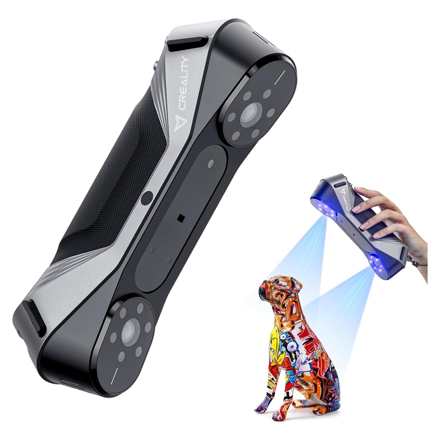 Escáner 3D Creality CR-Scan Raptor, Precisión 0.02mm, 60fps