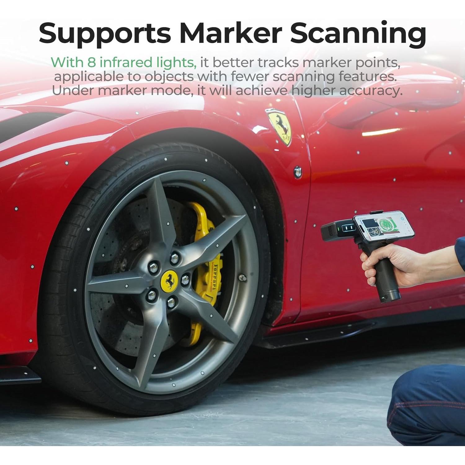 Escáner 3D Creality Otter Lite portátil inalámbrico 0.05mm