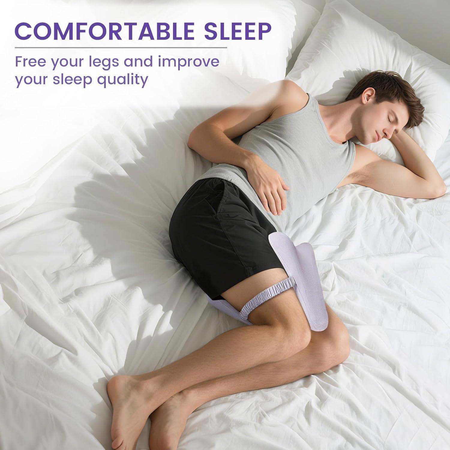 Almohada para Rodillas THMINS Grande Espuma Viscoelástica Gris