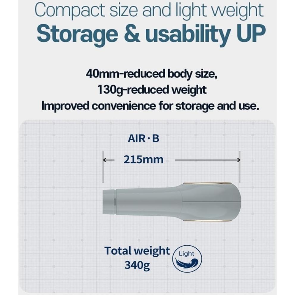 Secador de Pelo Profesional JMW AIR STORM M5150R 1600W Azul