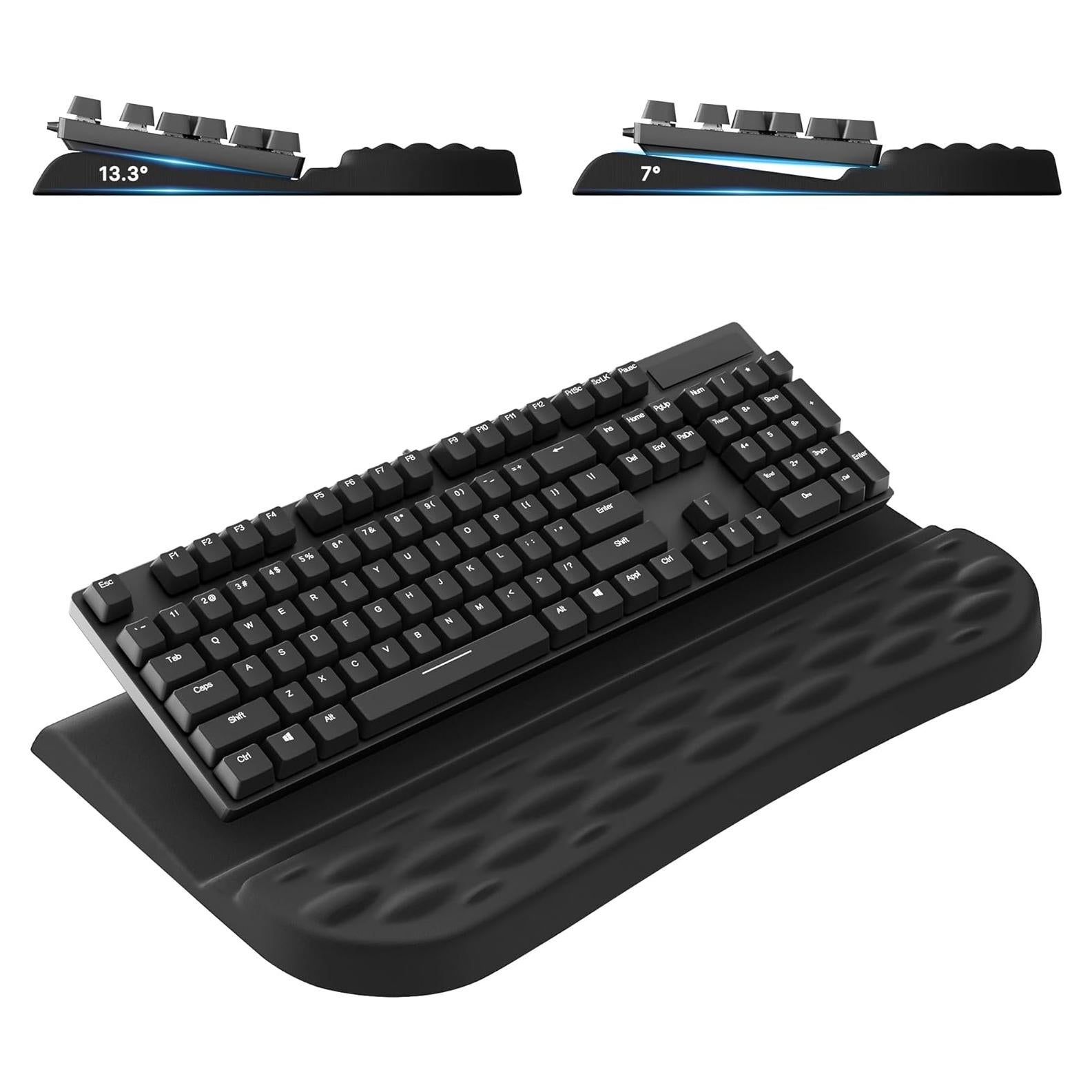 Reposamuñecas ergonómico Laborio con soporte ajustable