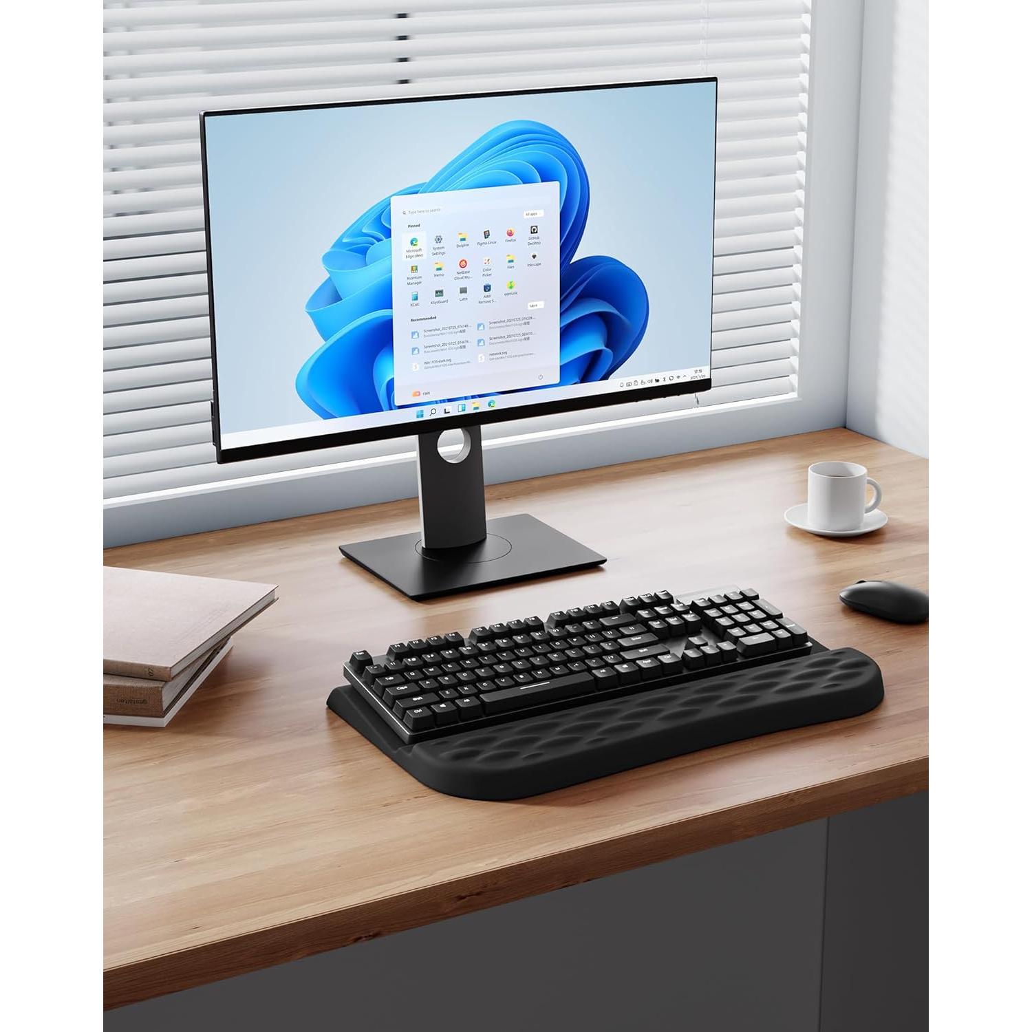 Reposamuñecas ergonómico Laborio con soporte ajustable