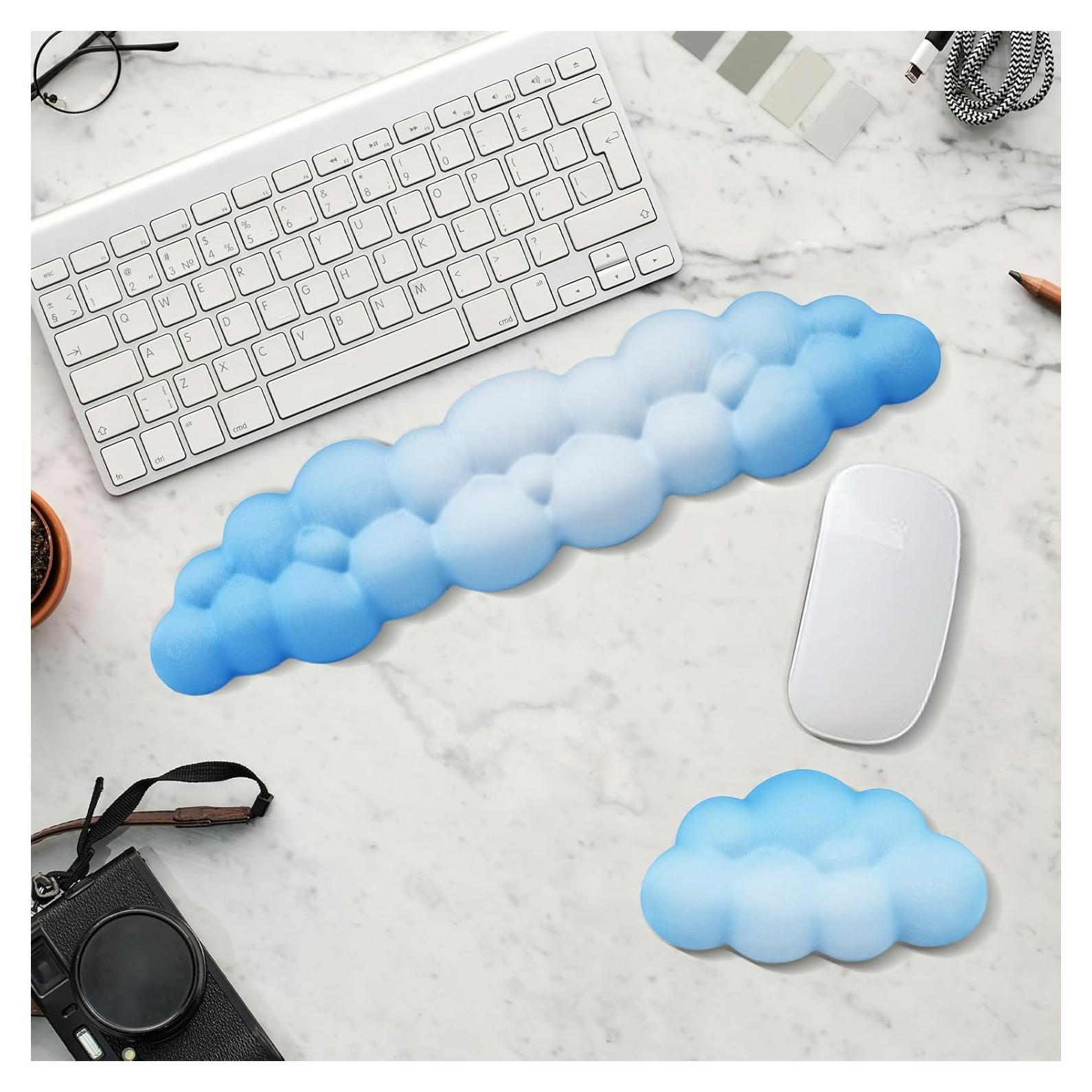 Reposamuñecas Ergonómico XHKDSYMC Nube 2 Piezas Espuma Viscoelástica