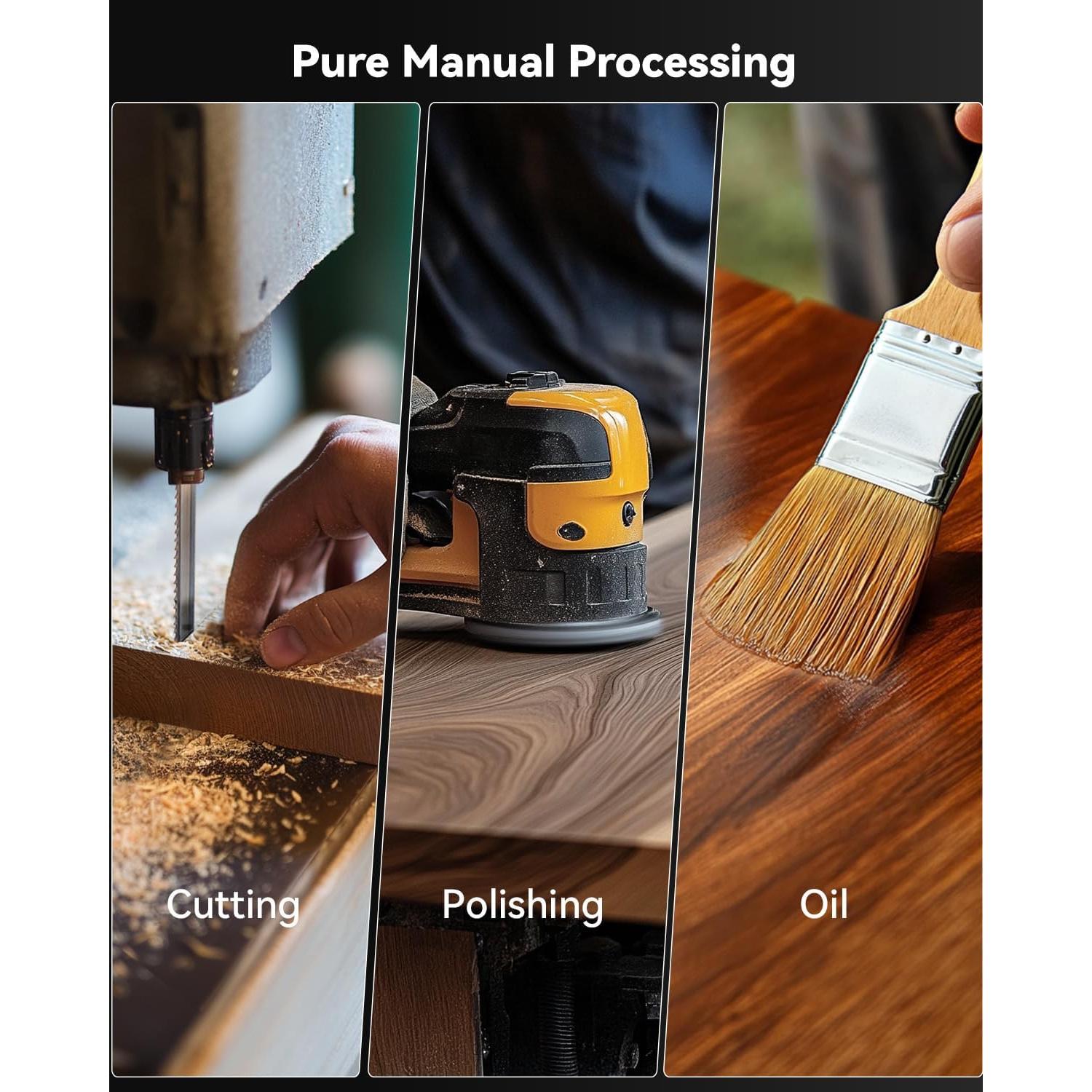 Reposa Muñecas Ergonómico ASFSKY de Madera y Espuma 44x8cm