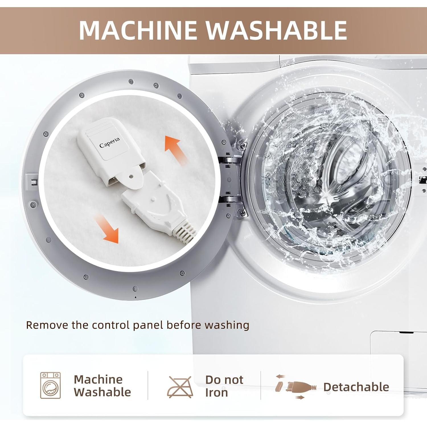 Almohadilla Térmica Acolchada Caperia Individual 99x191cm
