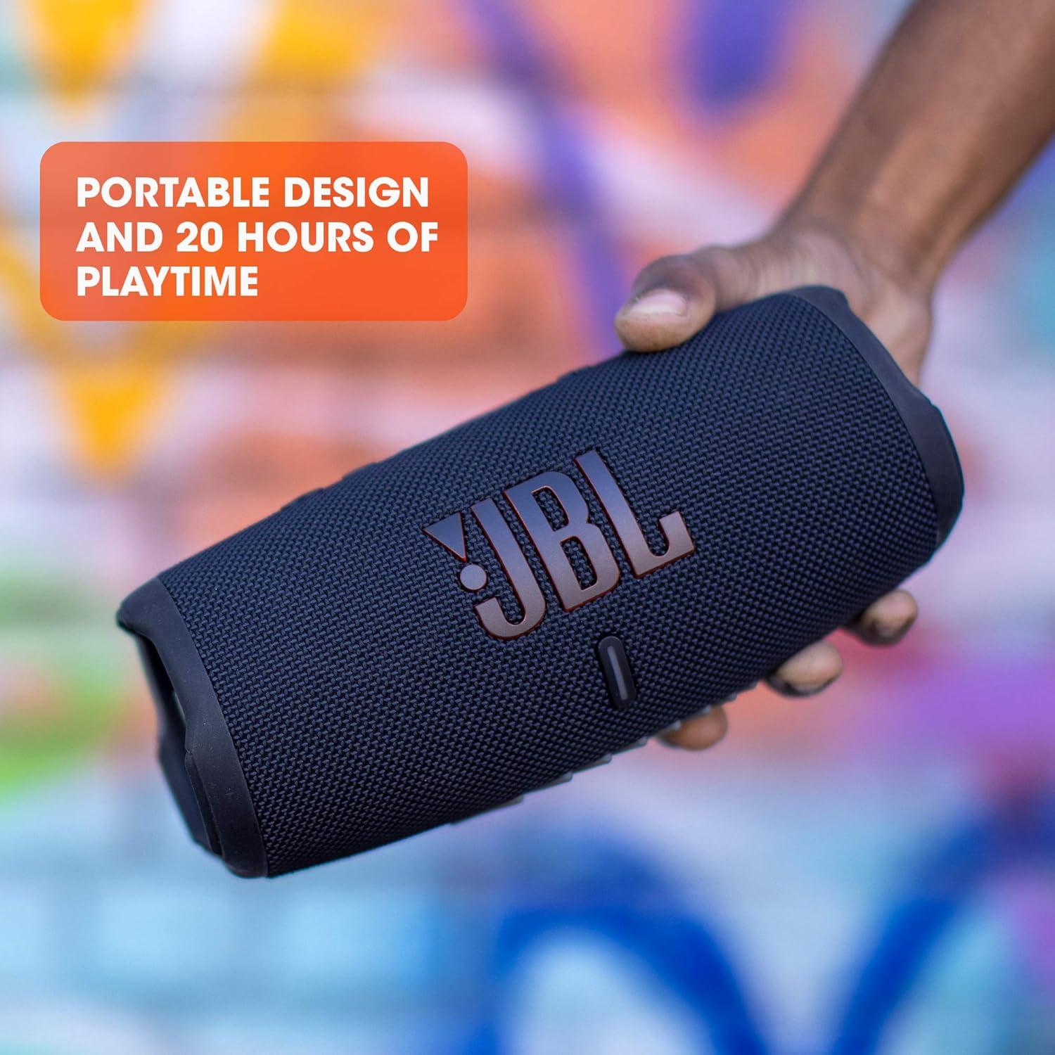 Altavoz Bluetooth JBL Charge 5 Impermeable 20h Azul