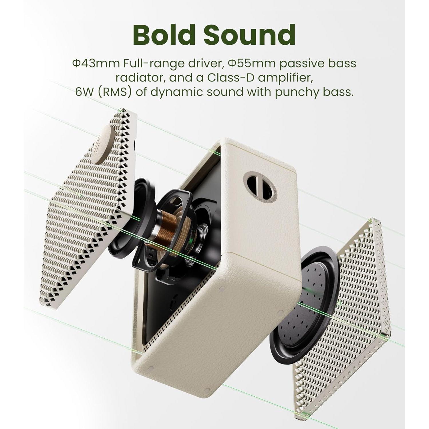 Altavoz Bluetooth Portátil Edifier ES20 IP67 15 Horas Marfil