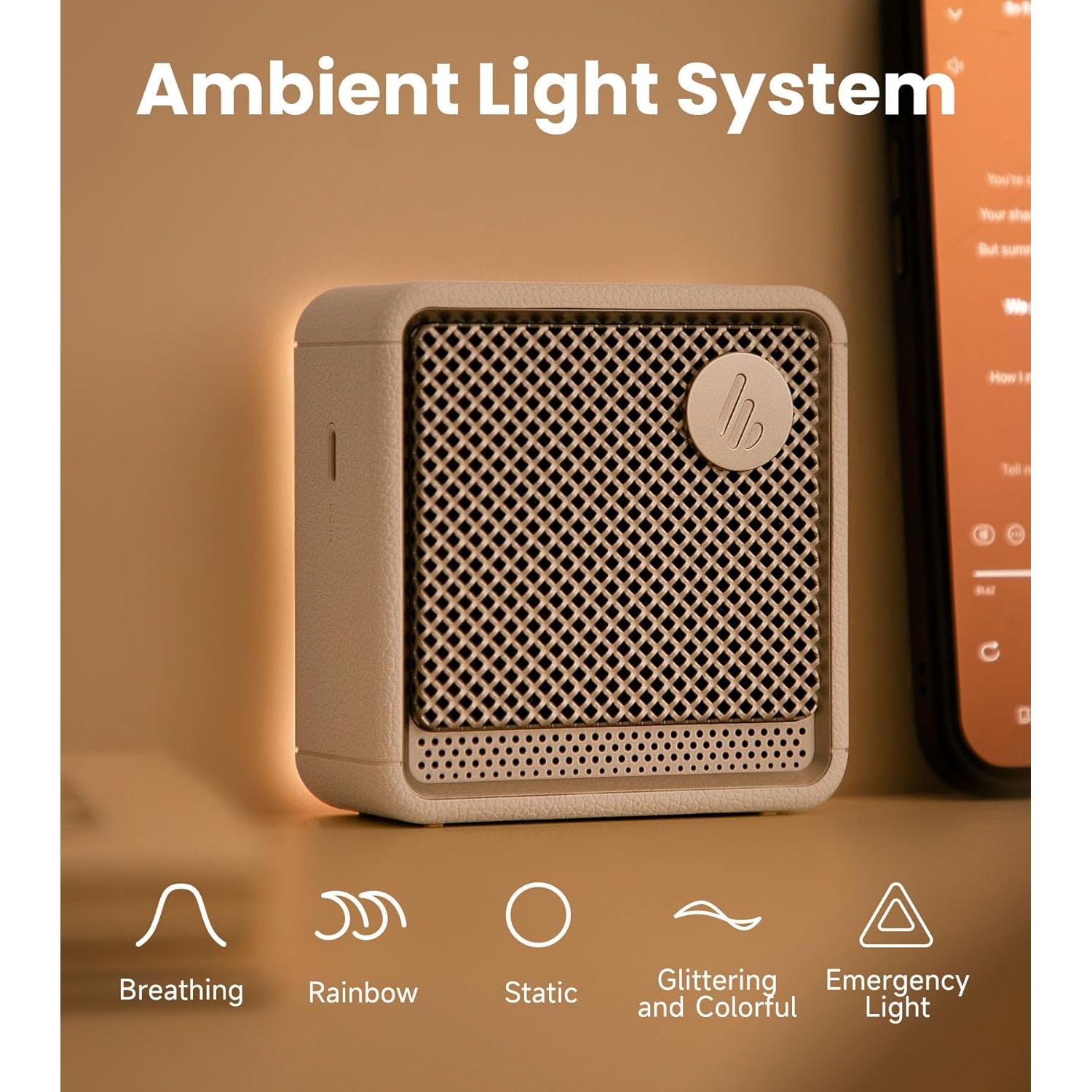 Altavoz Bluetooth Portátil Edifier ES20 IP67 15 Horas Marfil