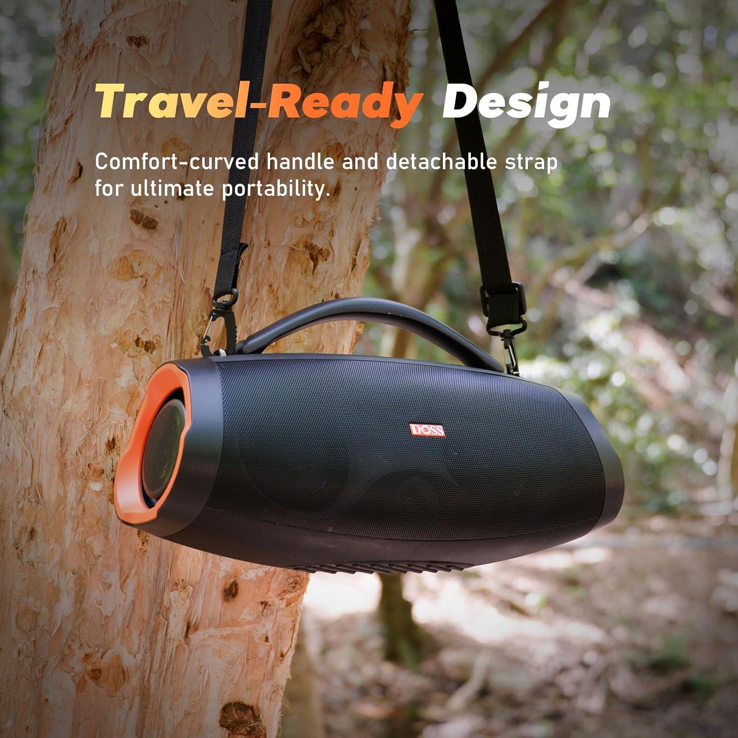 Altavoz Bluetooth DOSS Extreme Boom Pro D200 120W IPX6