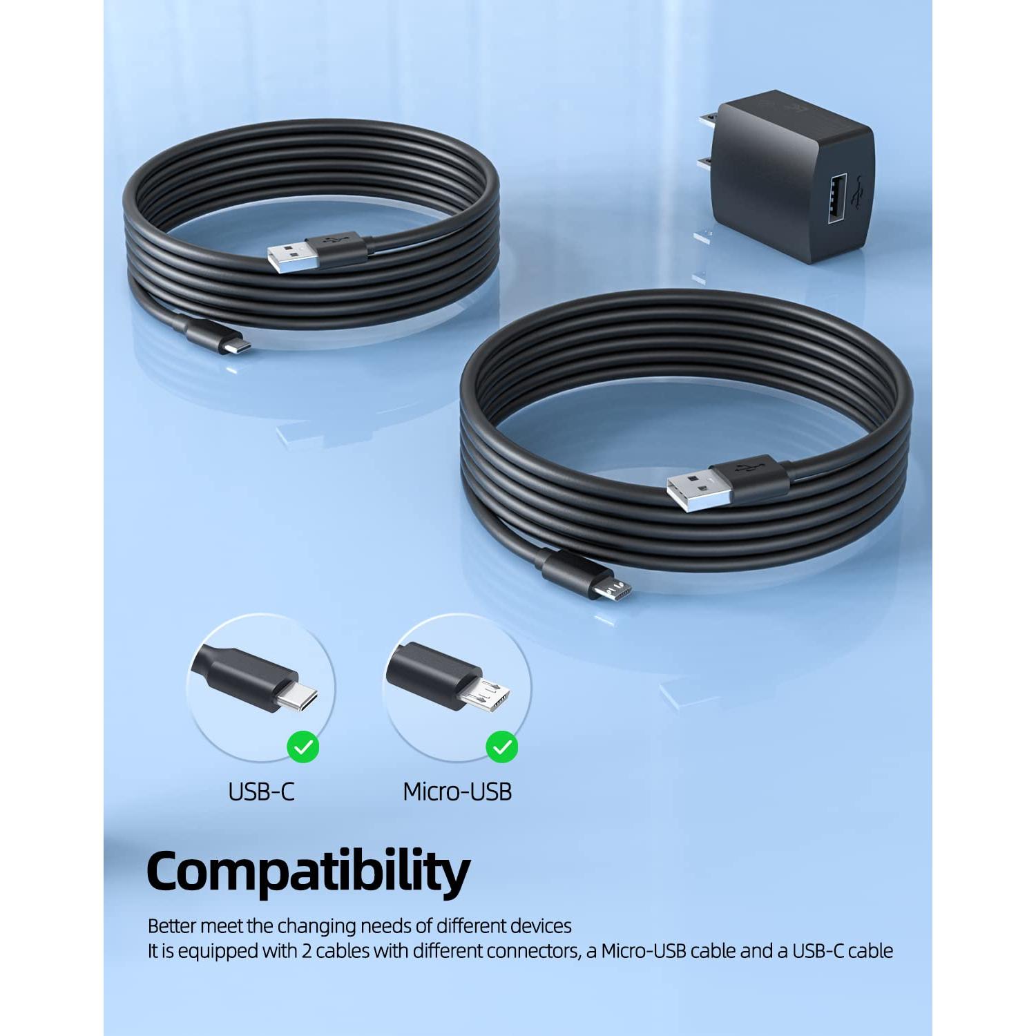 Cargador Adaptador de CA Superer para Altavoces y Auriculares