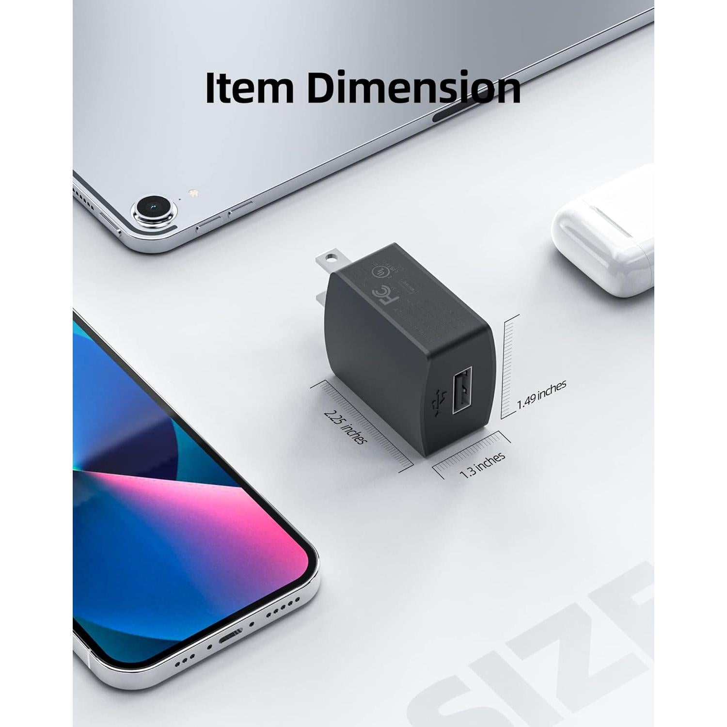 Cargador Adaptador de CA Superer para Altavoces y Auriculares