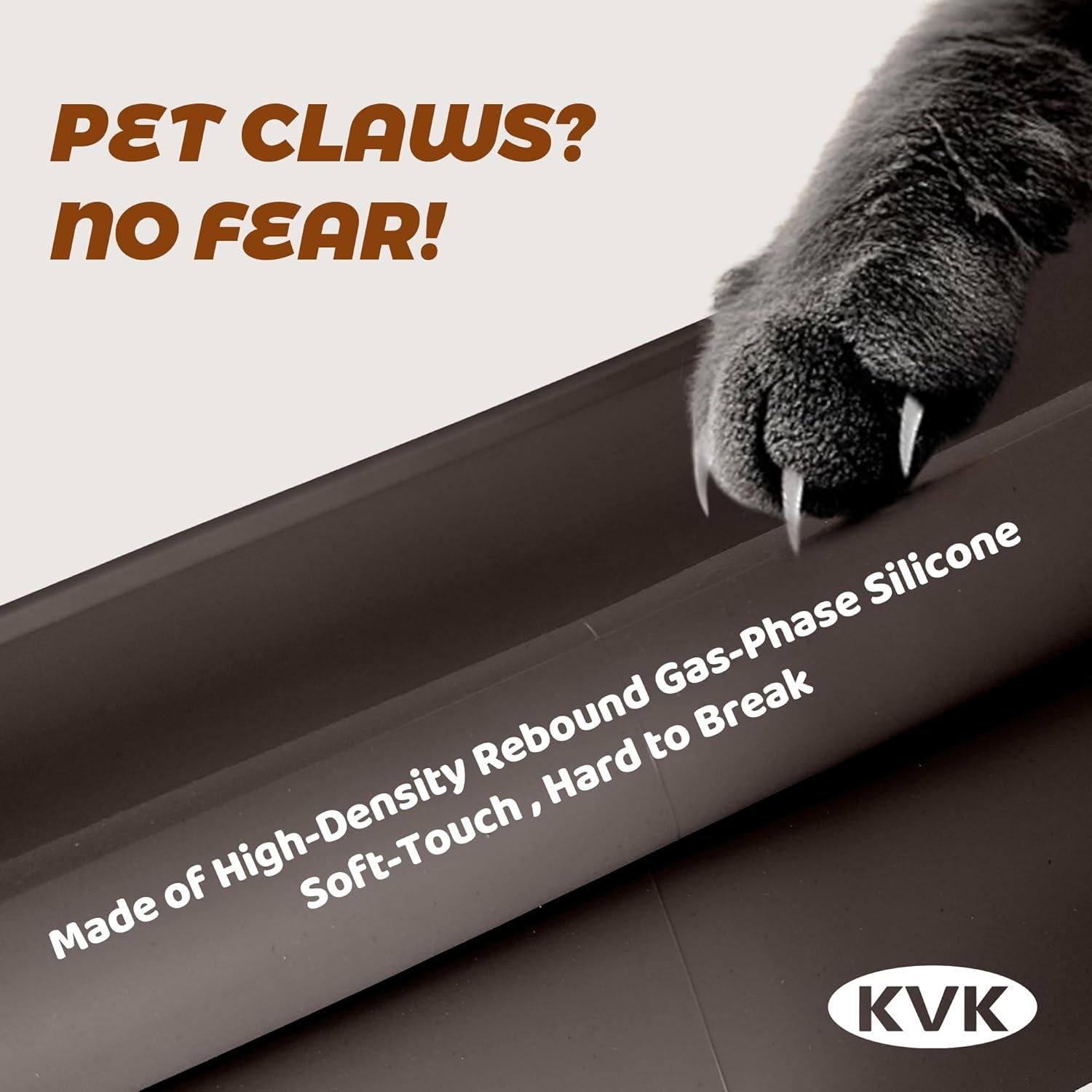 Tapete de Comida para Perros KVK Extra Grande 100x110cm Antideslizante