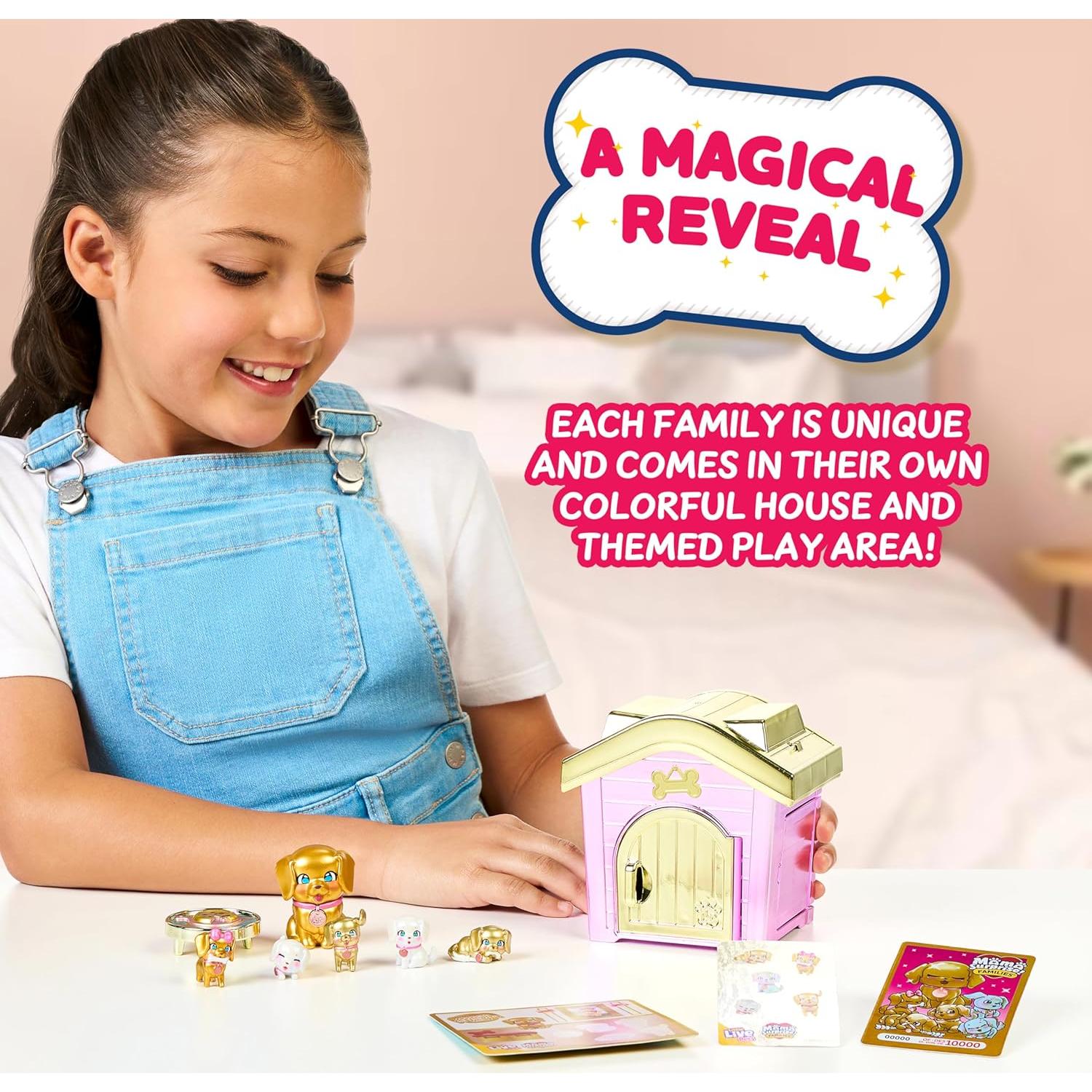 Juego de Casa de Perros Little Live Pets Mama Surprise 7 Cachorros