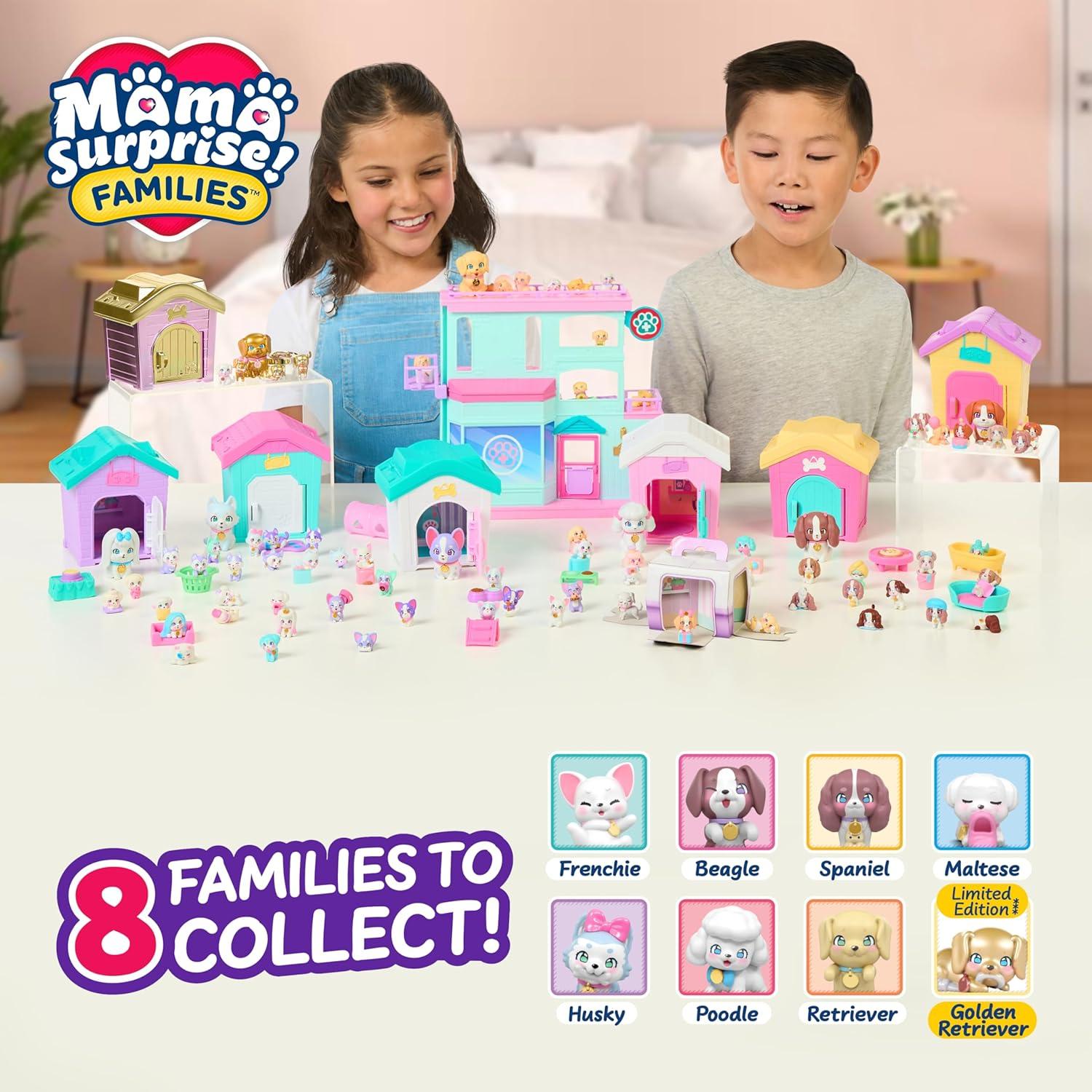 Juego de Casa de Perros Little Live Pets Mama Surprise 7 Cachorros