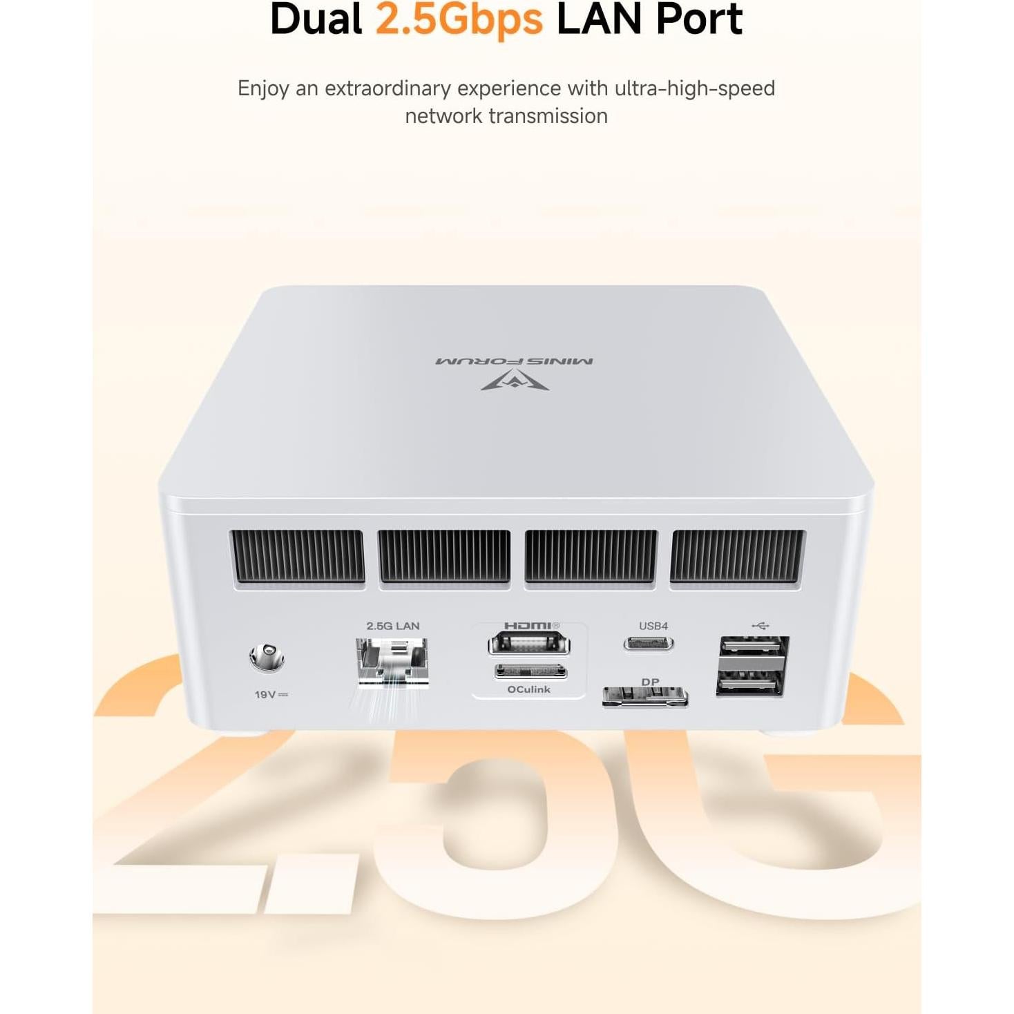 MINISFORUM UM880 Plus Mini PC AMD Ryzen 7 32GB RAM 1TB SSD