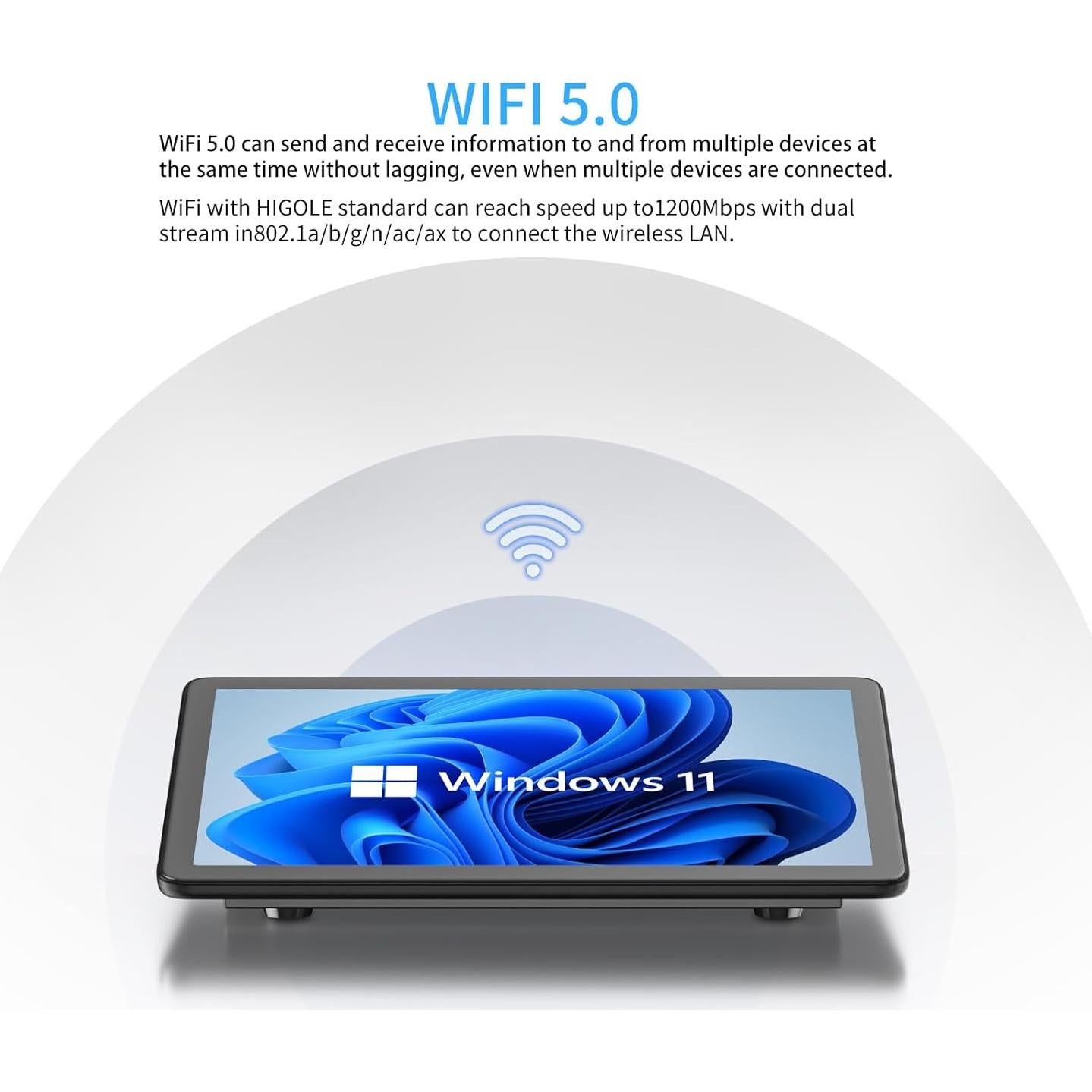 Mini PC HIGOLEPC N100 8GB RAM 128GB Win 11 Pro HDMI