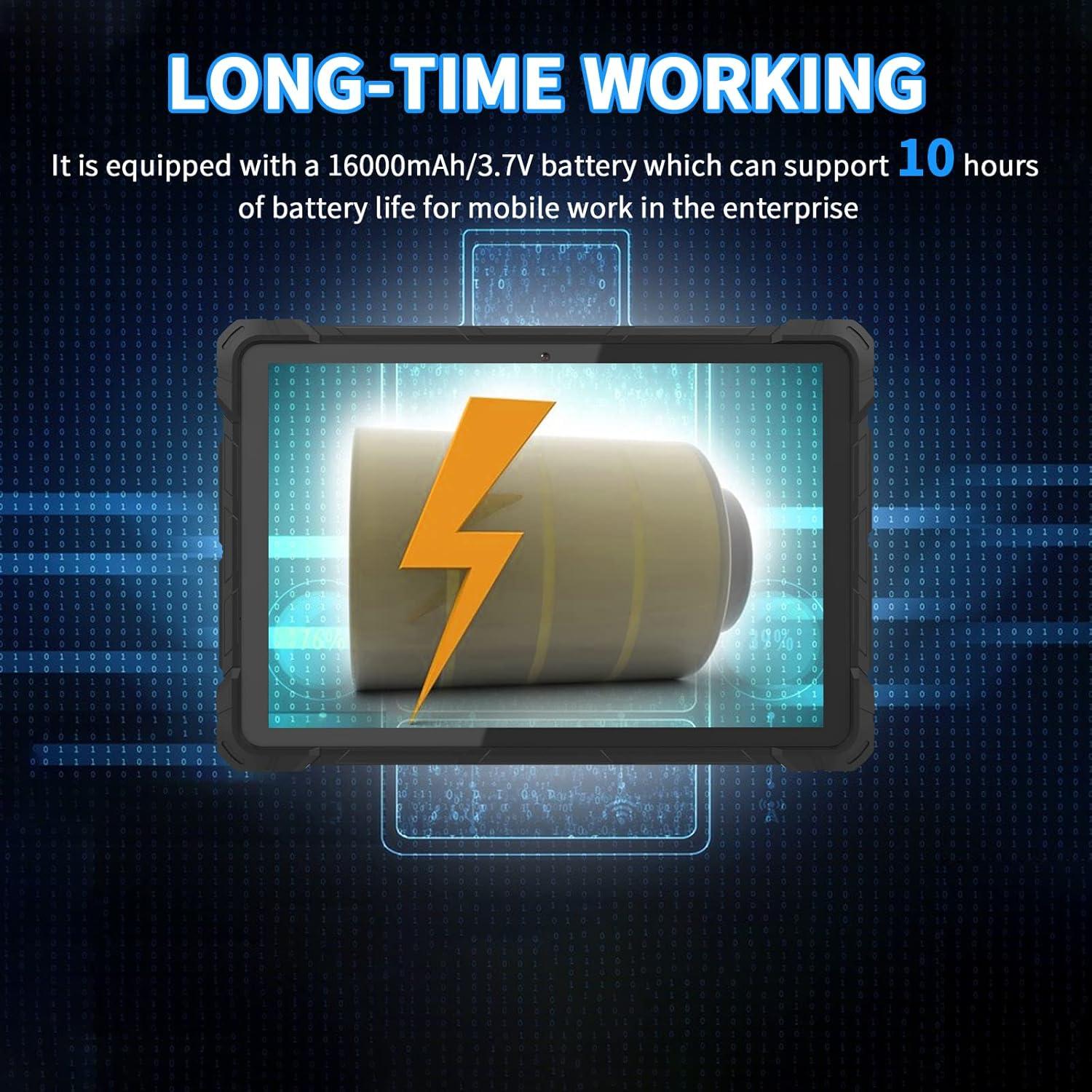 Tableta Resistente HIGOLEPC 10.1" Win 11 Pro 8GB RAM 128GB