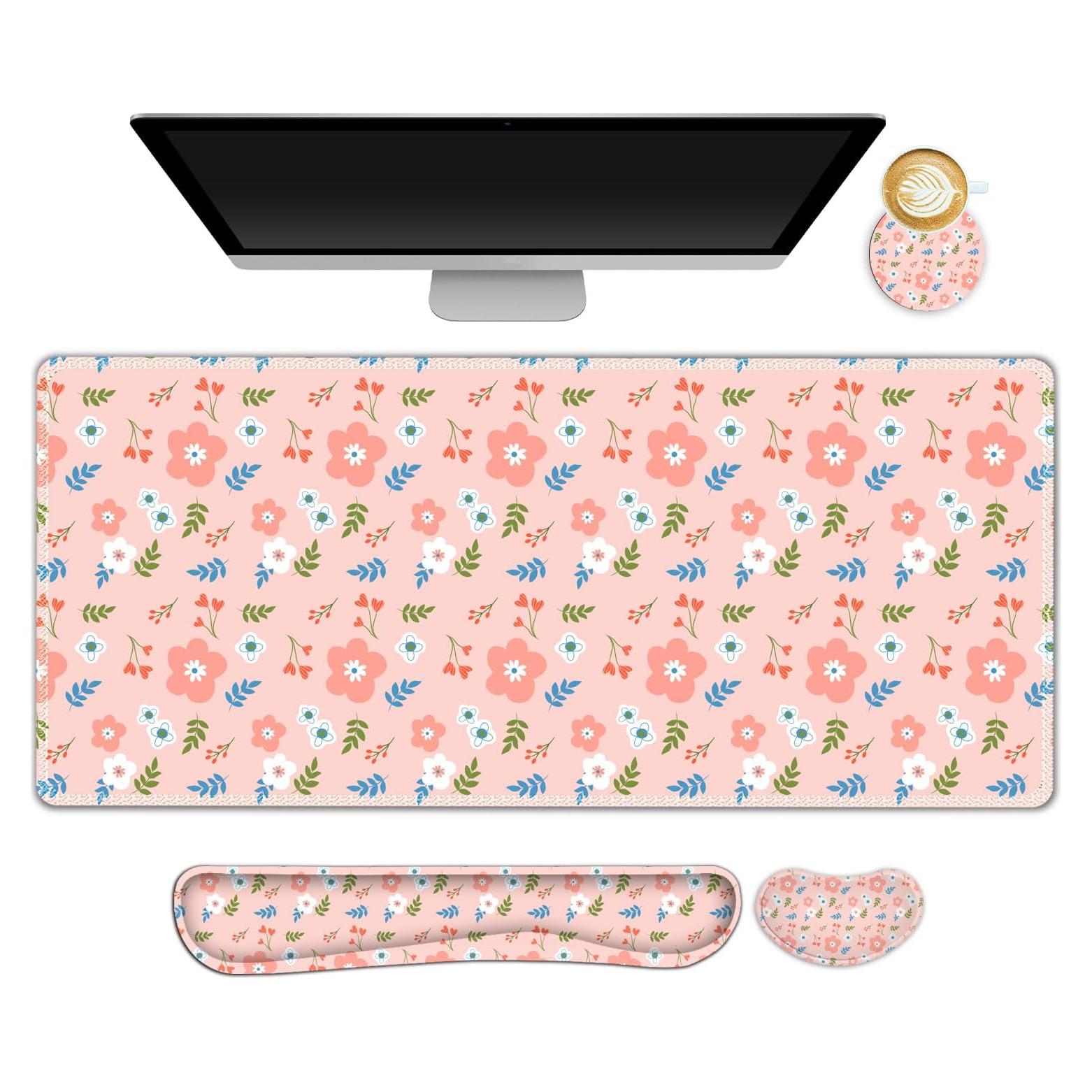 Conjunto de Alfombrillas de Ratón Ergonómicas NXZGO 4 en 1