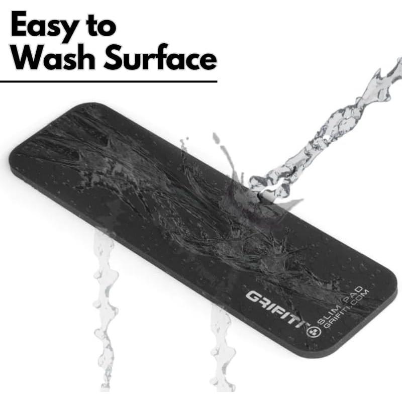 Almohadilla de Muñeca Ergonómica Grifiti 43x10 cm Nylon Negro