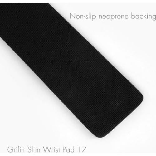 Almohadilla de Muñeca Ergonómica Grifiti 43x10 cm Nylon Negro