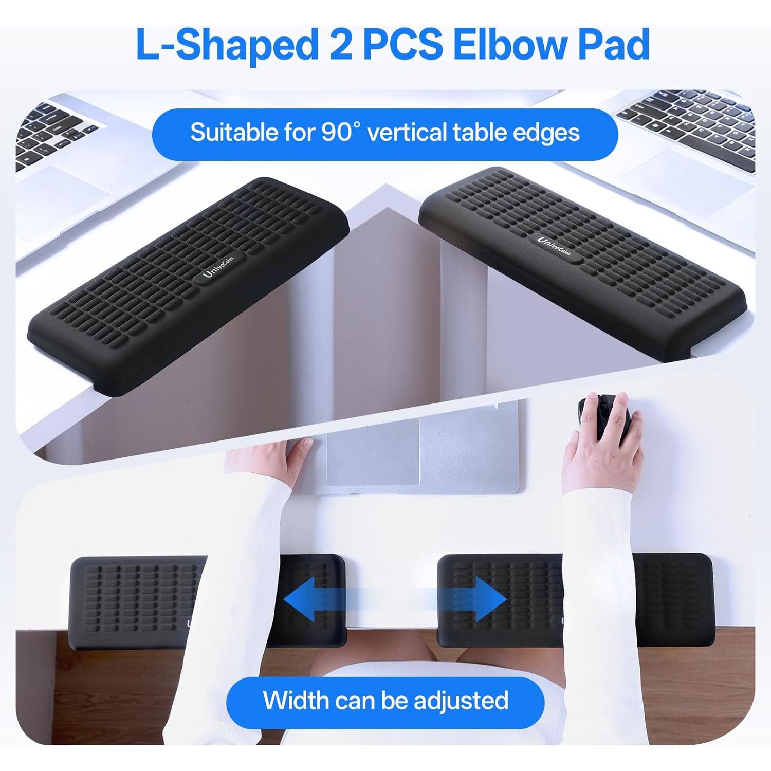 Reposamuñecas y Reposabrazos Ergonómico UnivoColors Set de 2