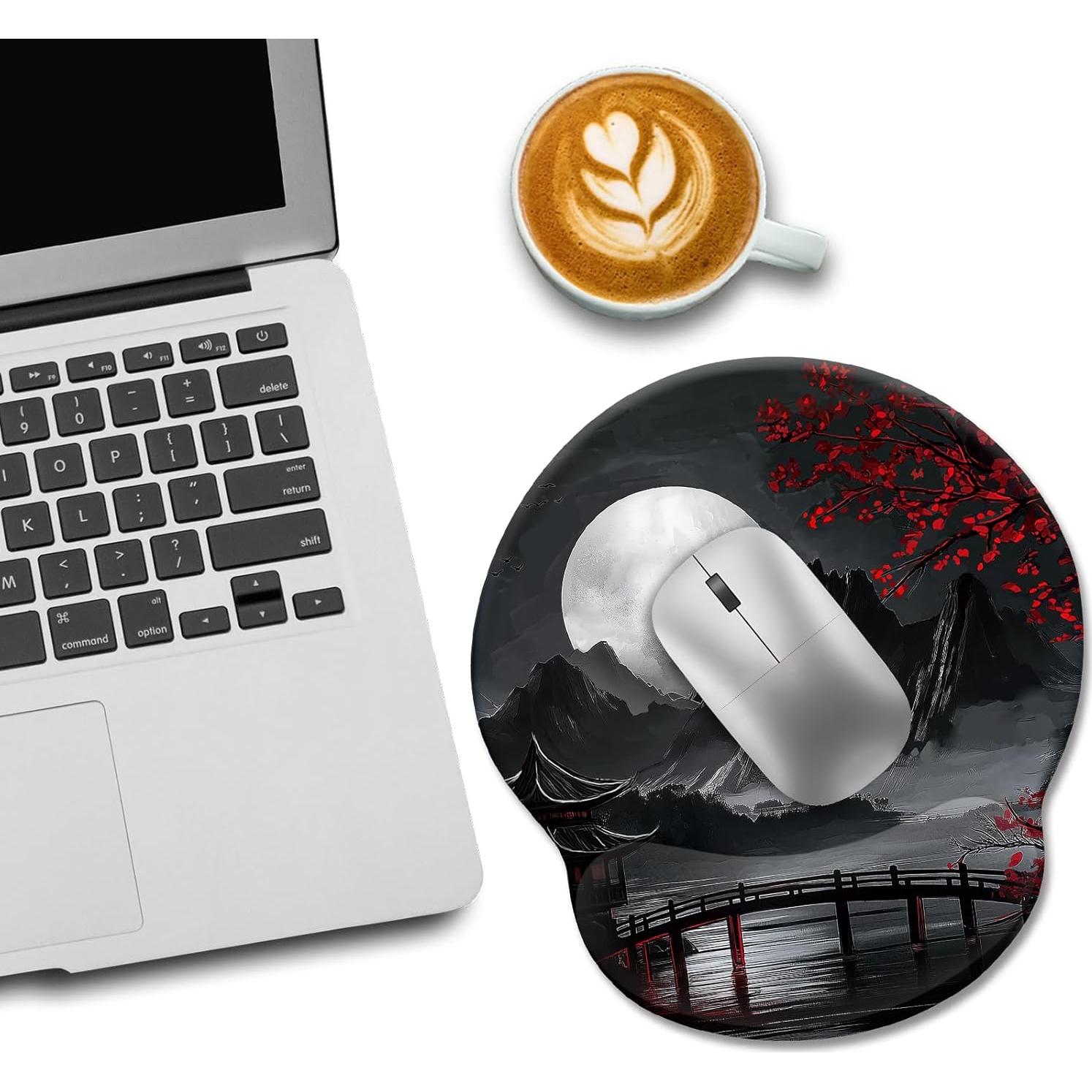 Alfombrilla de Ratón Ergonómica LIMKRIAN con Reposamuñecas