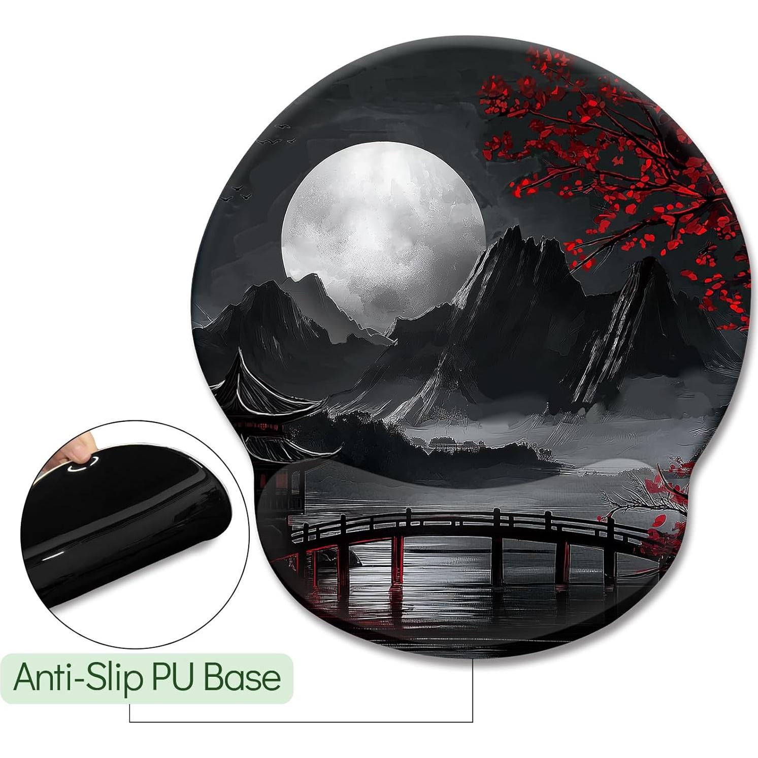 Alfombrilla de Ratón Ergonómica LIMKRIAN con Reposamuñecas