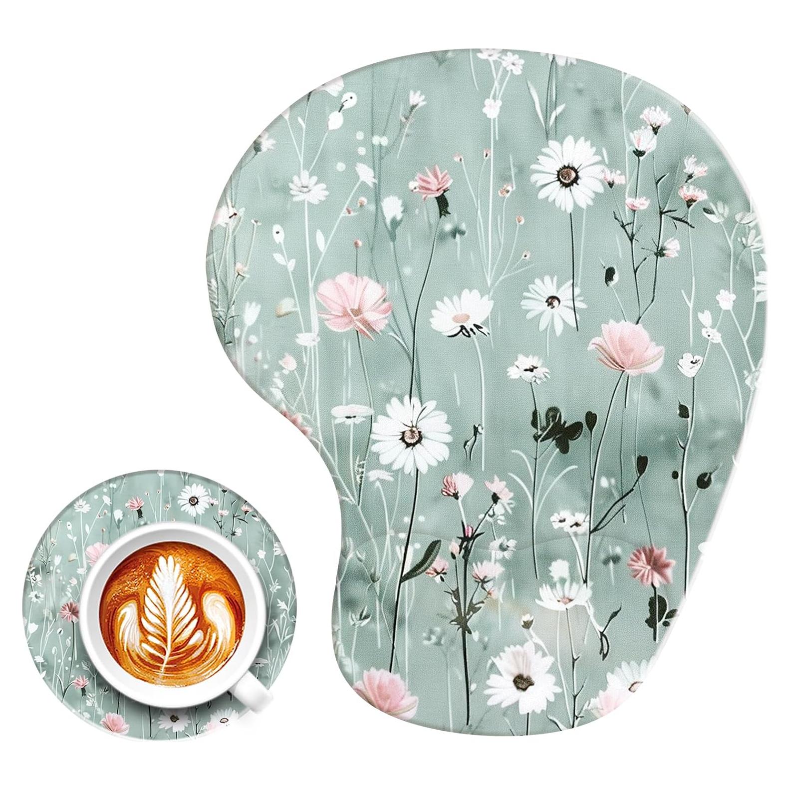 Alfombrilla de Ratón Ergonómica Zokifab con Reposamuñecas de Gel