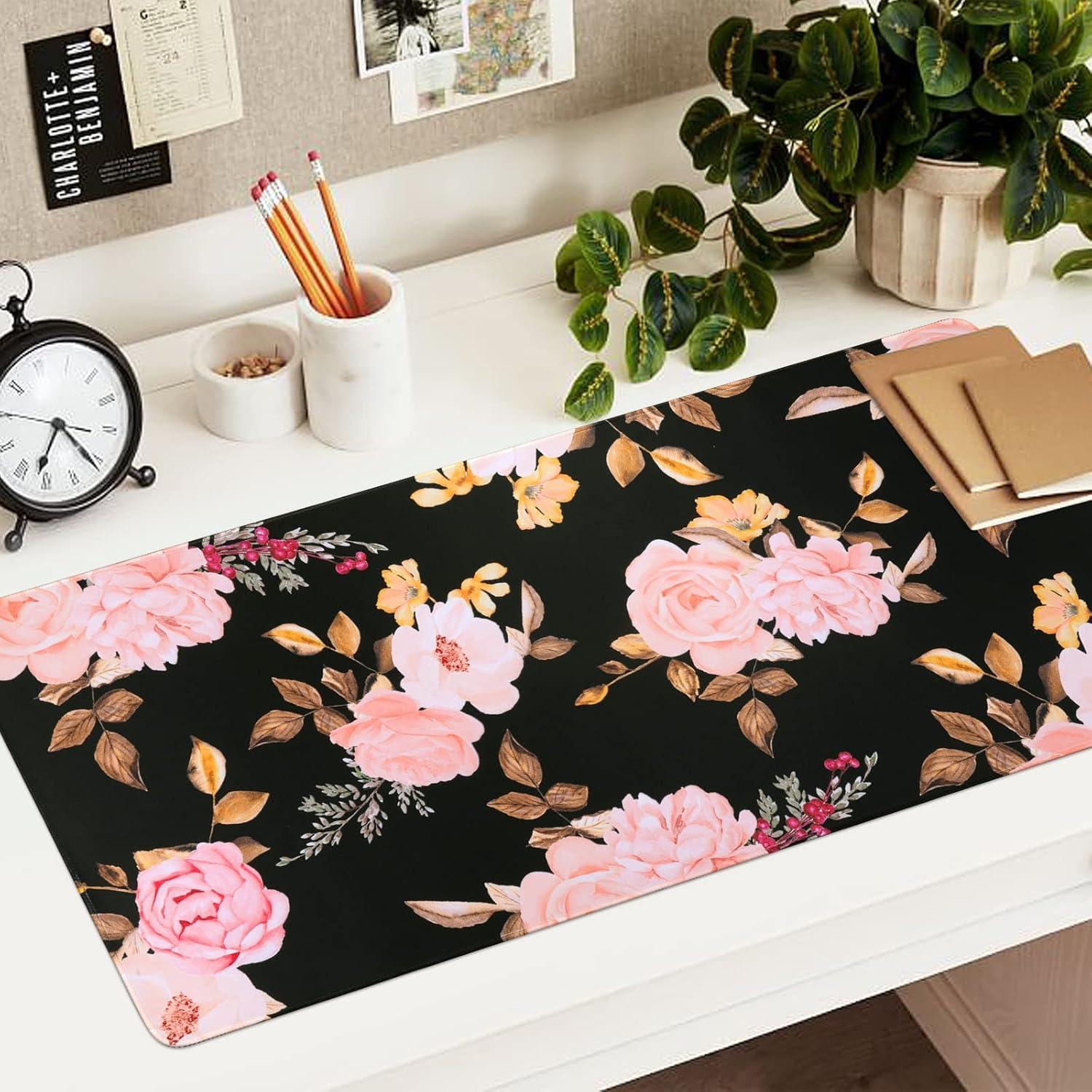 Conjunto Alfombrilla de Teclado y Ratón iCasso XXL Ergonómico