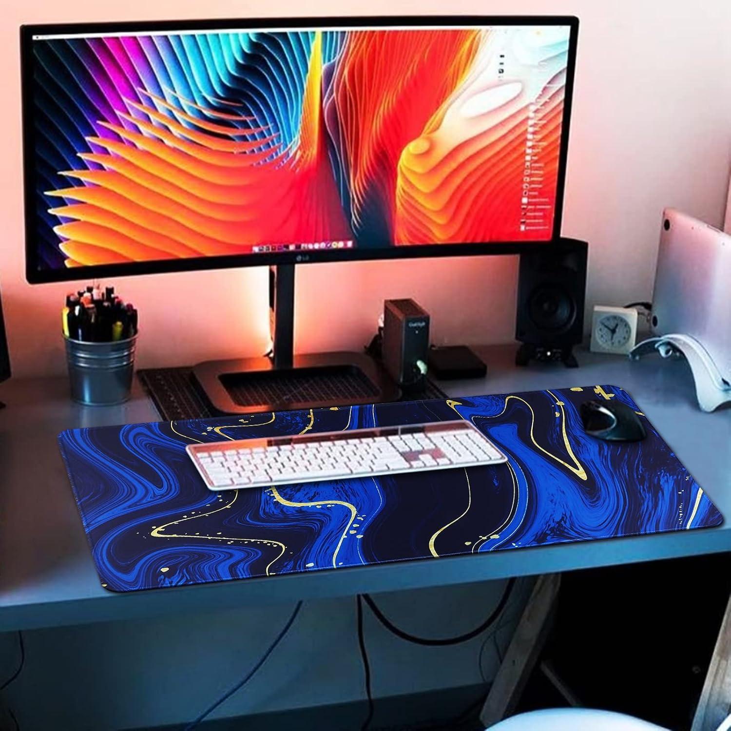 Alfombrilla de Ratón Grande 70x30cm Quicksand03 Antideslizante