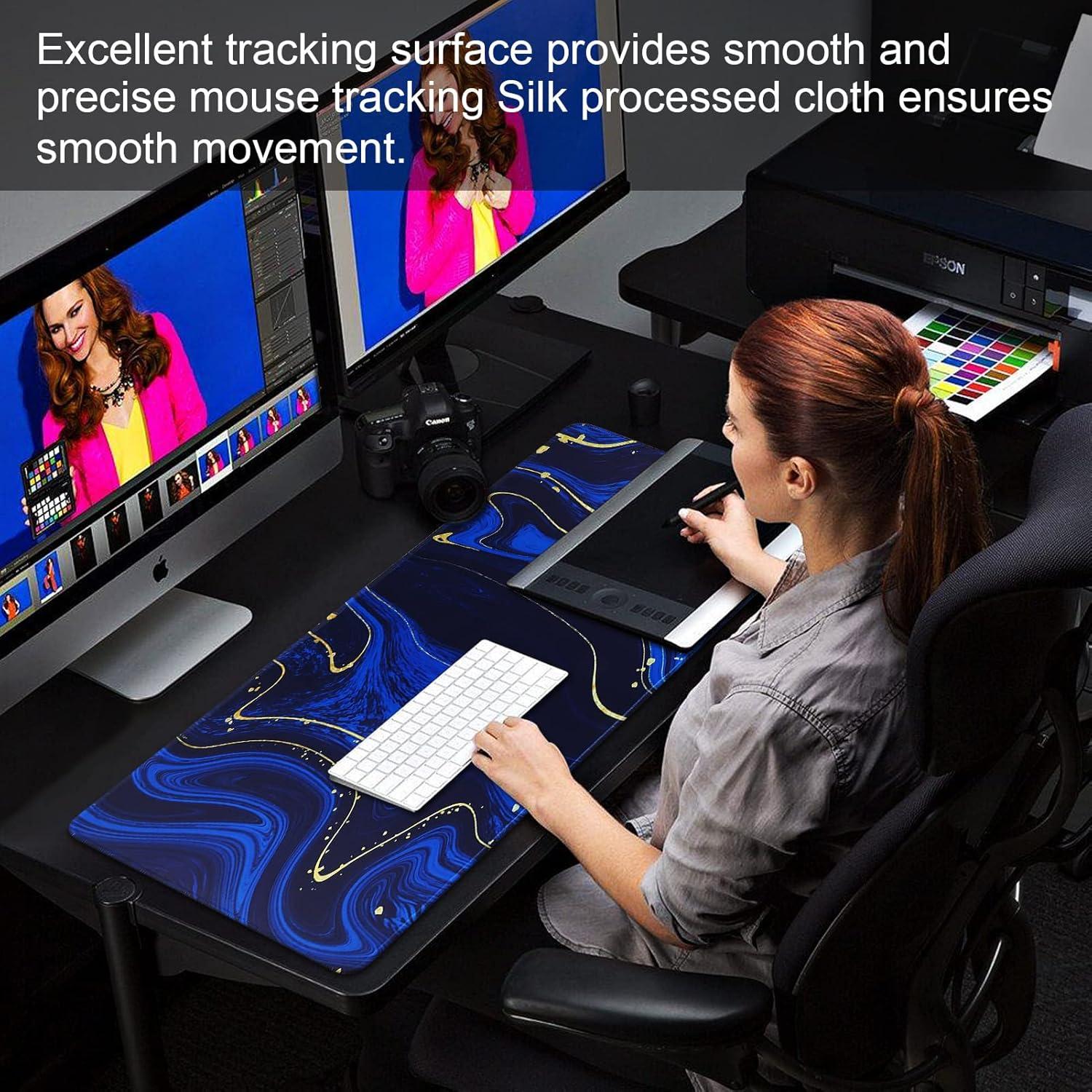 Alfombrilla de Ratón Grande 70x30cm Quicksand03 Antideslizante