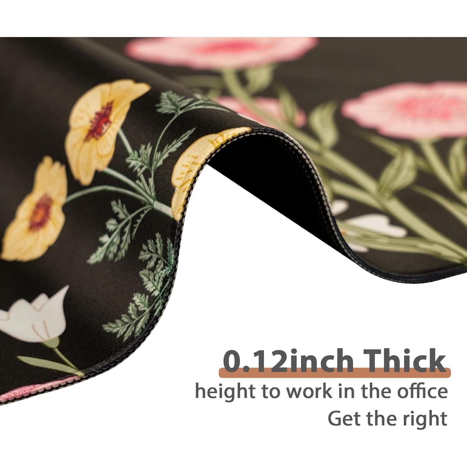 Set Alfombrilla XXL 4en1 Instellar con Reposamuñecas y Posavasos