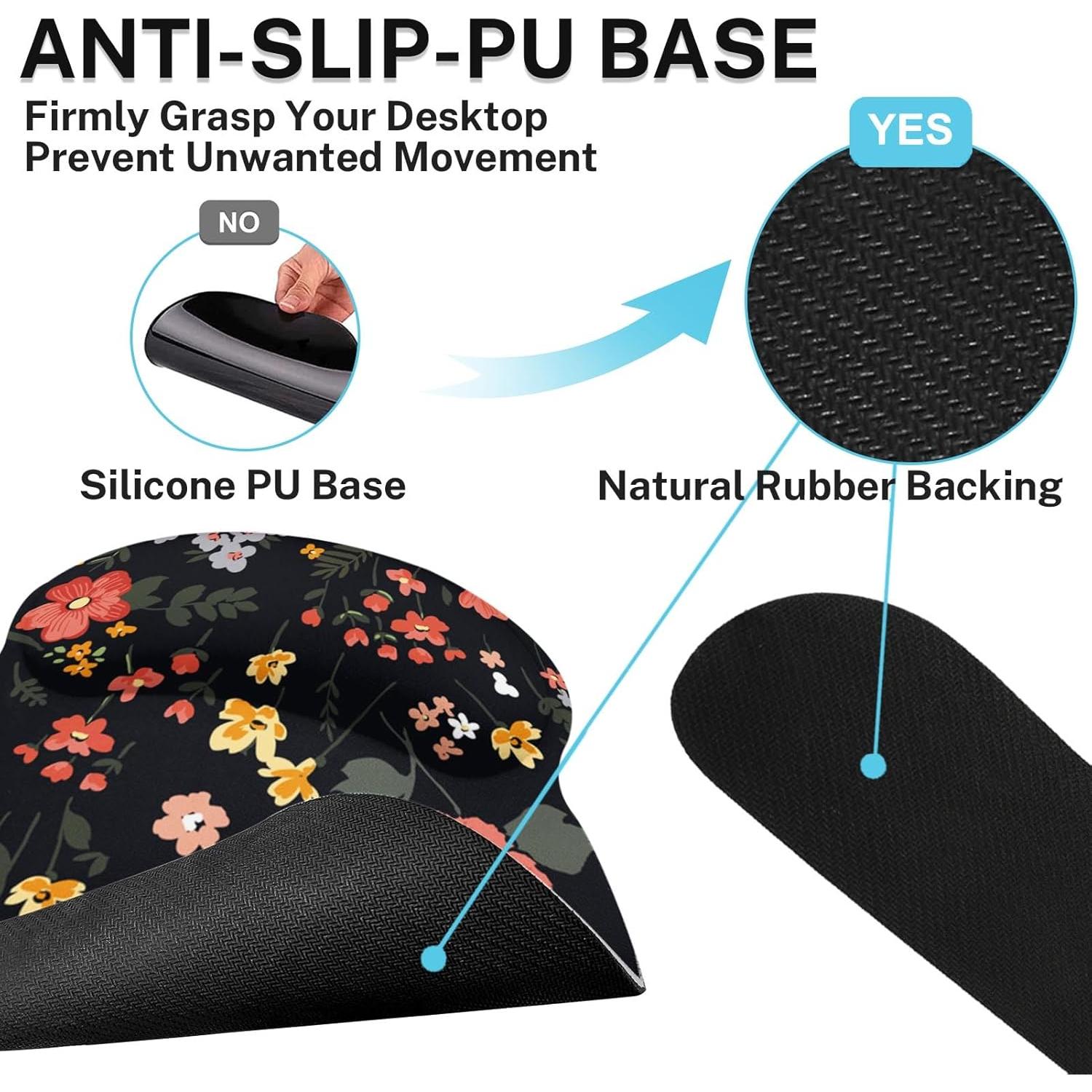 Juego de Alfombrillas de Escritorio Arttown 4 en 1 Ergonómico