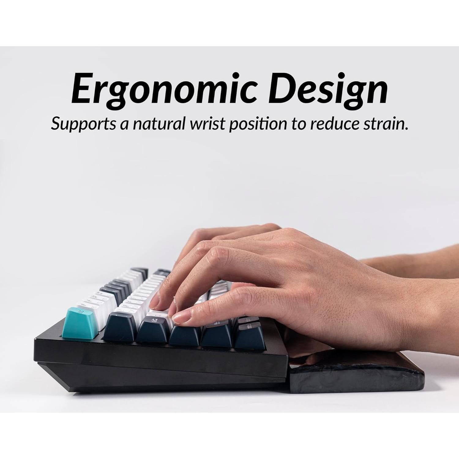 Reposa Muñecas Ergonómico Keychron PR19 de Resina 35.56 cm