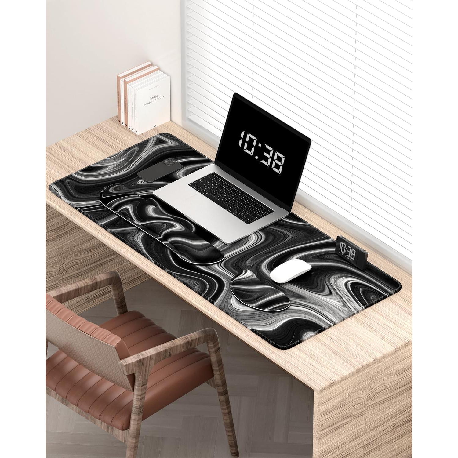 Alfombrilla de Ratón Grande Auhoahsil con Reposamuñecas 90.2x39.9cm