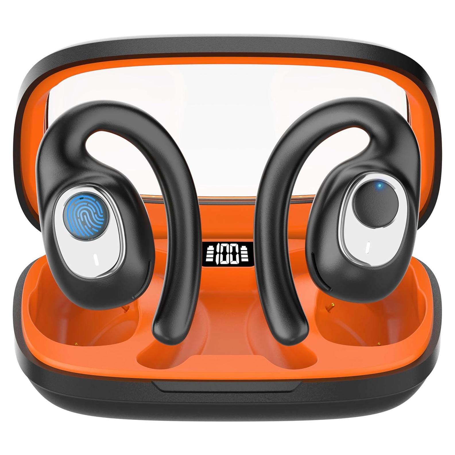 Auriculares Traductores AI Merryking X5 Pro Negro-Naranja 144 Idiomas