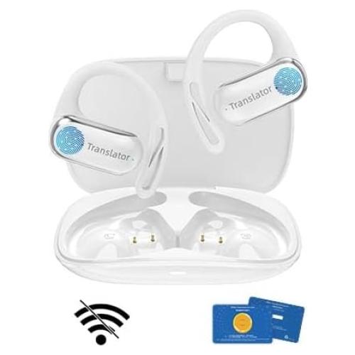 Auriculares de Traducción AI Wooask F56 Blanco 144 Idiomas