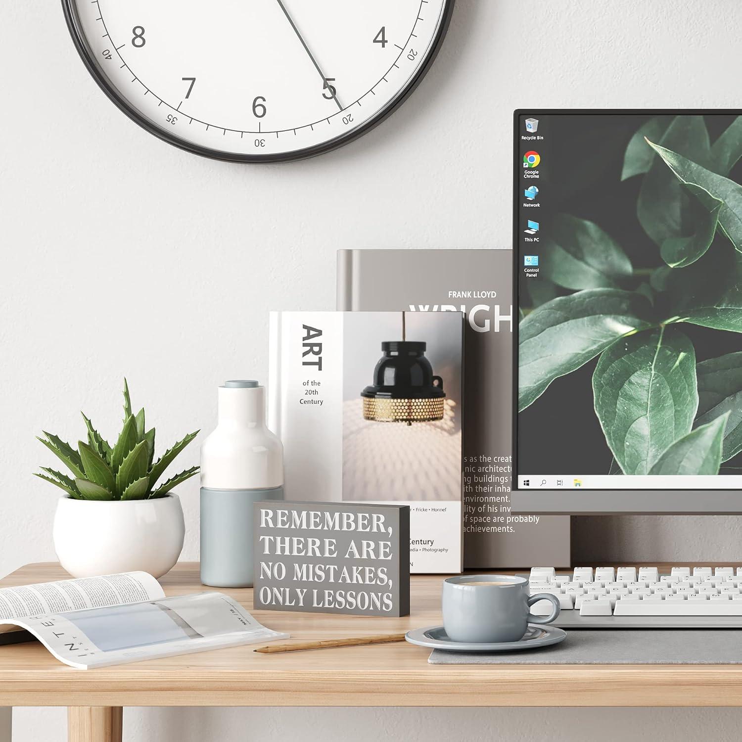 Cartel de Madera Motivacional Barnyard Designs 15x10 cm